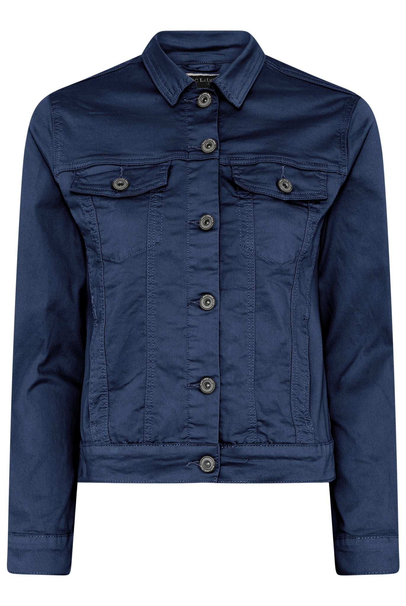 MARC LAUGE SINCE TWILL JACKET OUTERWEAR 676 STEEL BLUE