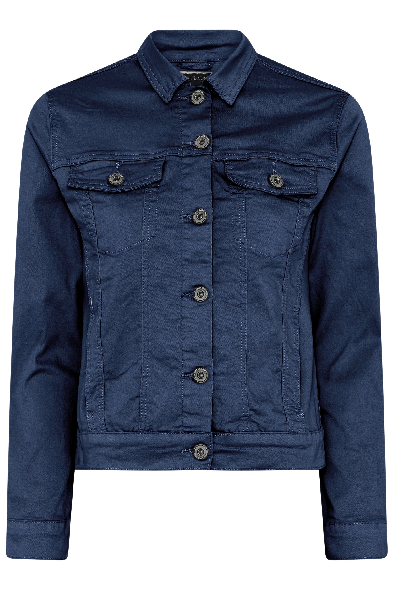 MARC LAUGE SINCE TWILL JACKET OUTERWEAR 676 STEEL BLUE