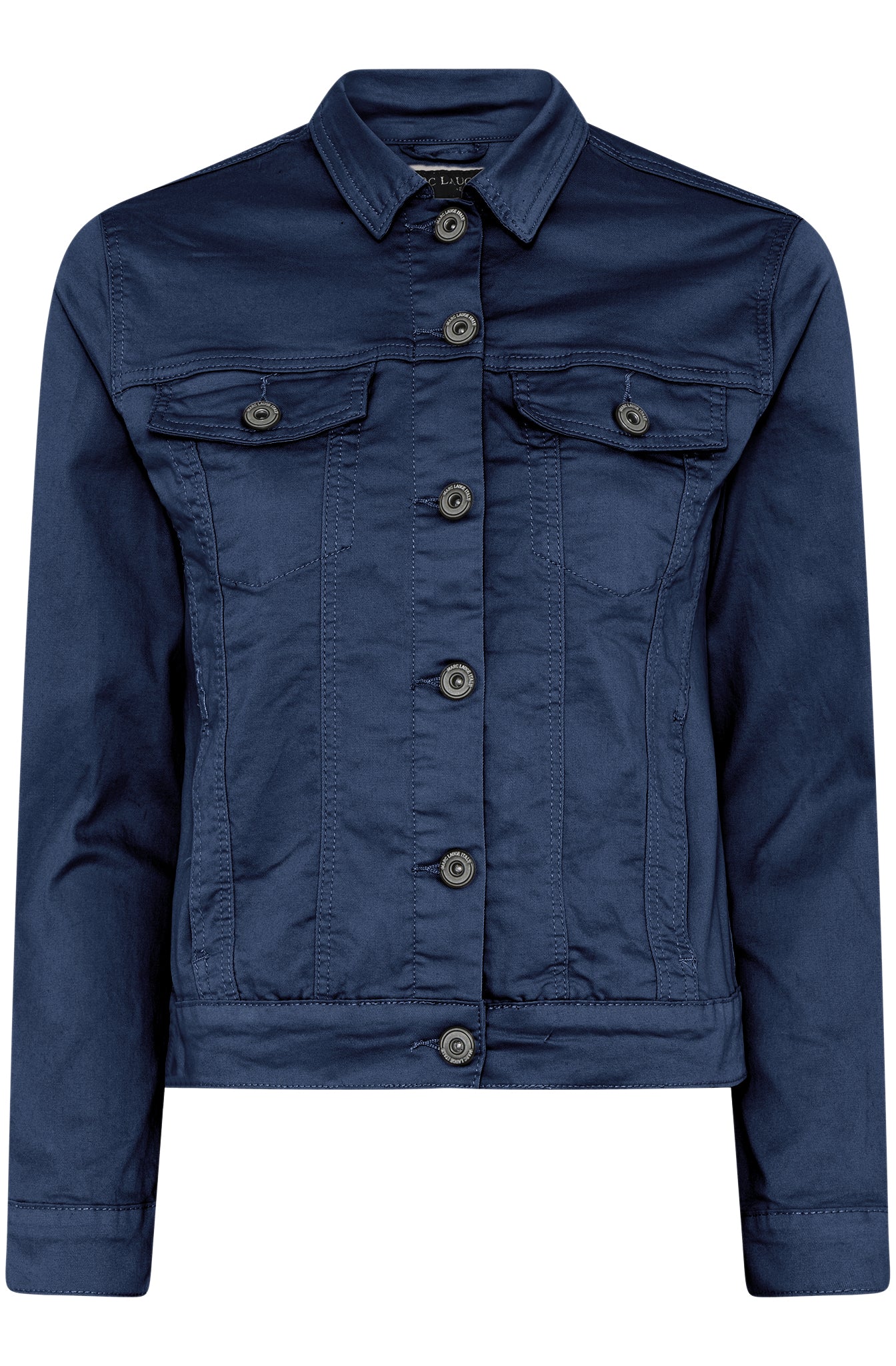 MARC LAUGE SINCE TWILL JACKET OUTERWEAR 676 STEEL BLUE