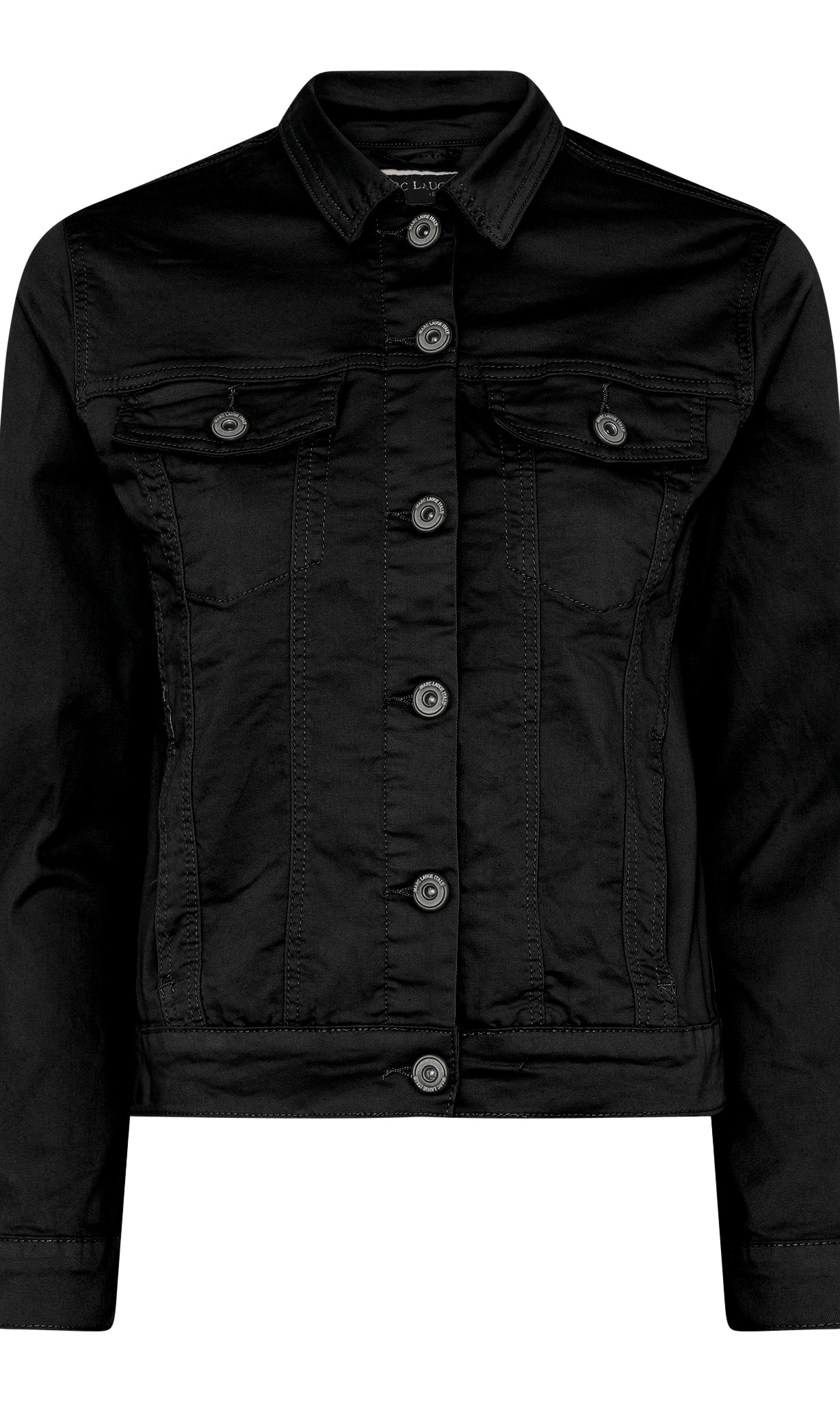 MARC LAUGE SINCE TWILL JACKET OUTERWEAR 80 BLACK