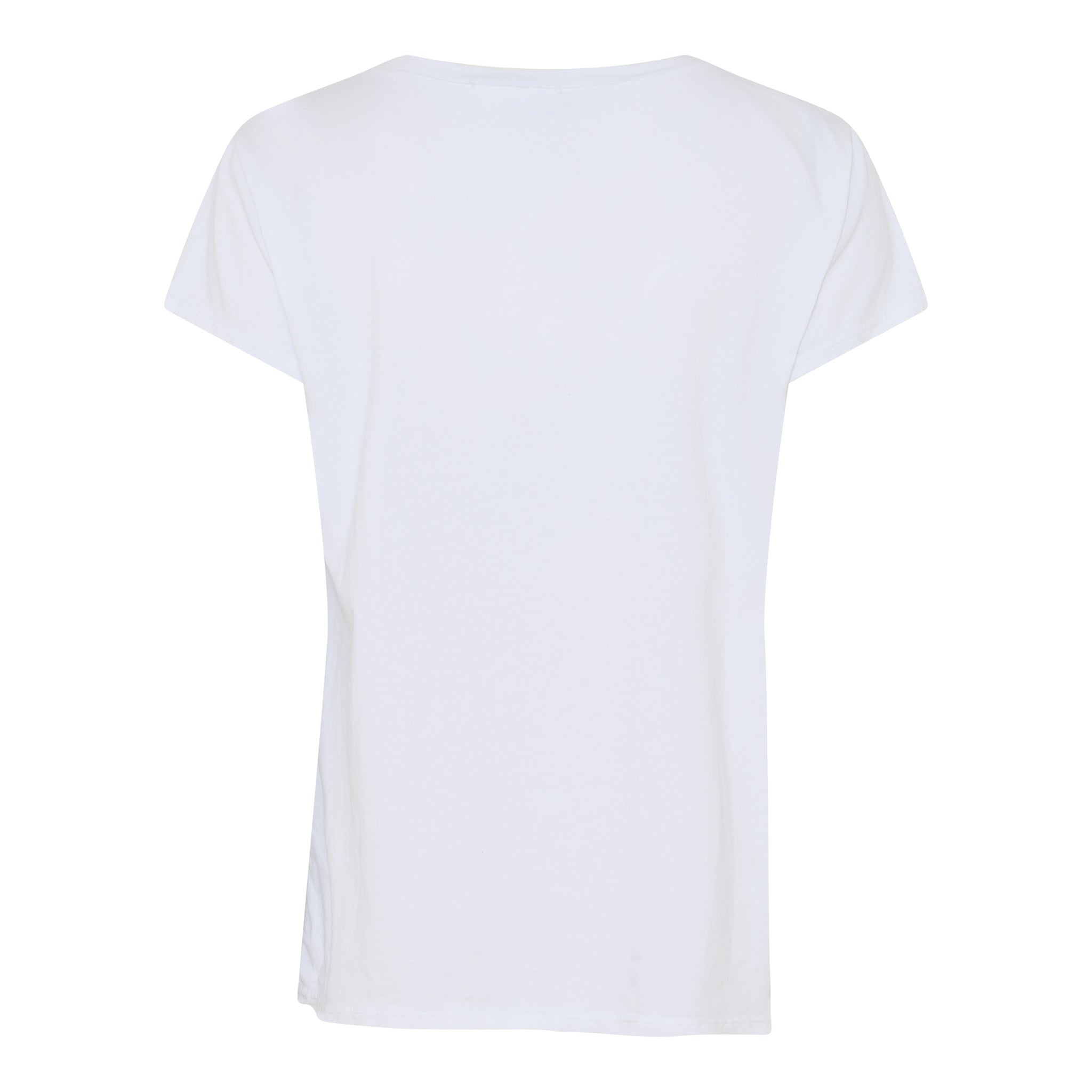 MAPP SMALL HEART SLIM TSHIRT TOP/T-SHIRT 10 WHITE