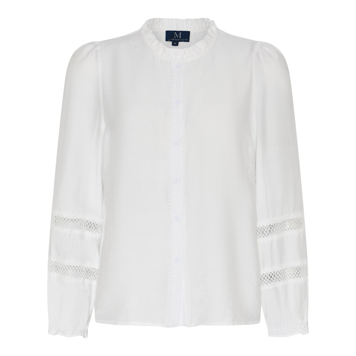 M JEANS SOFIE LACE SHIRT BLOUSE/SHIRT 20 OFF WHITE