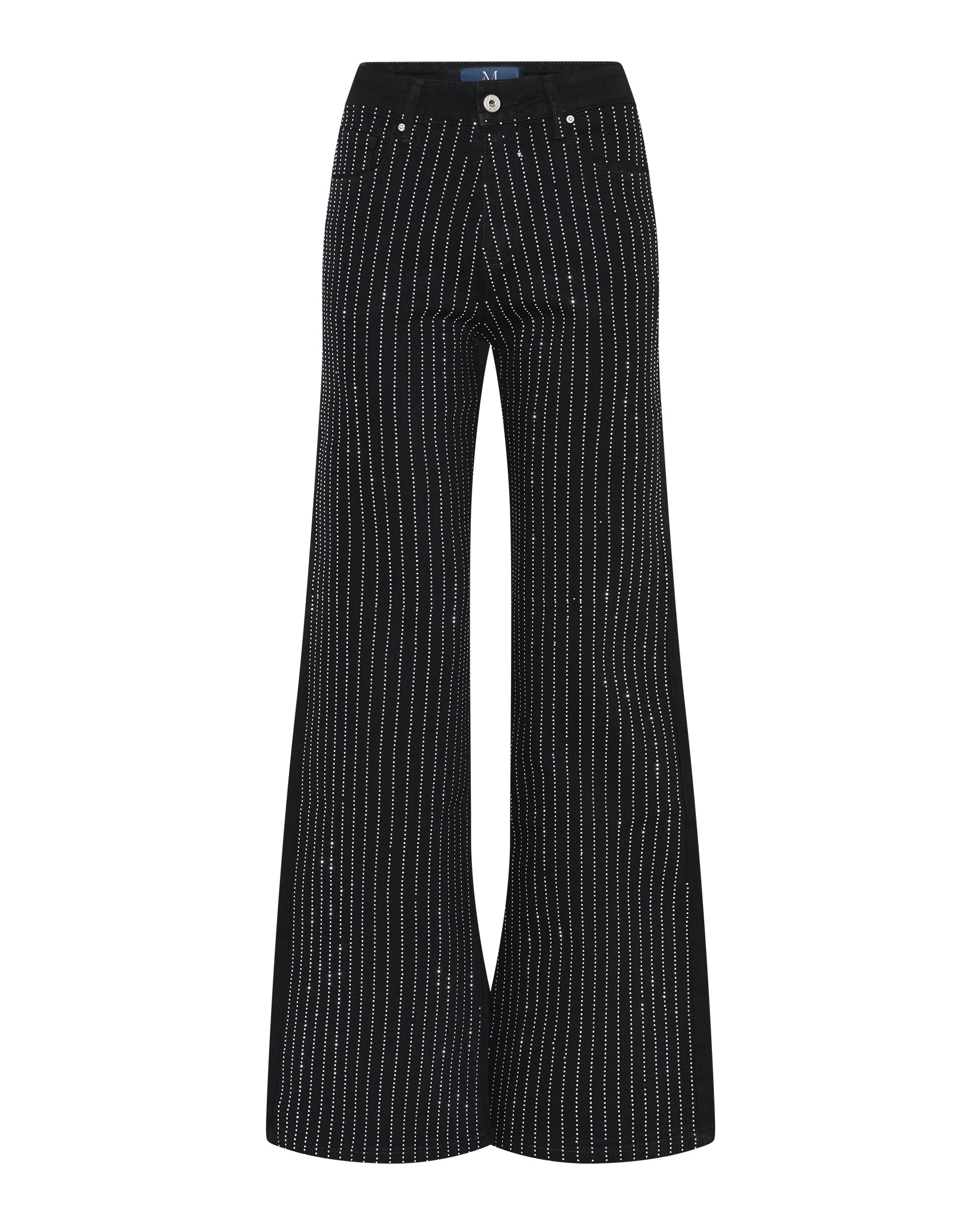 M JEANS SPARKLING FLARE JEANS DENIM/TWILL 80 BLACK