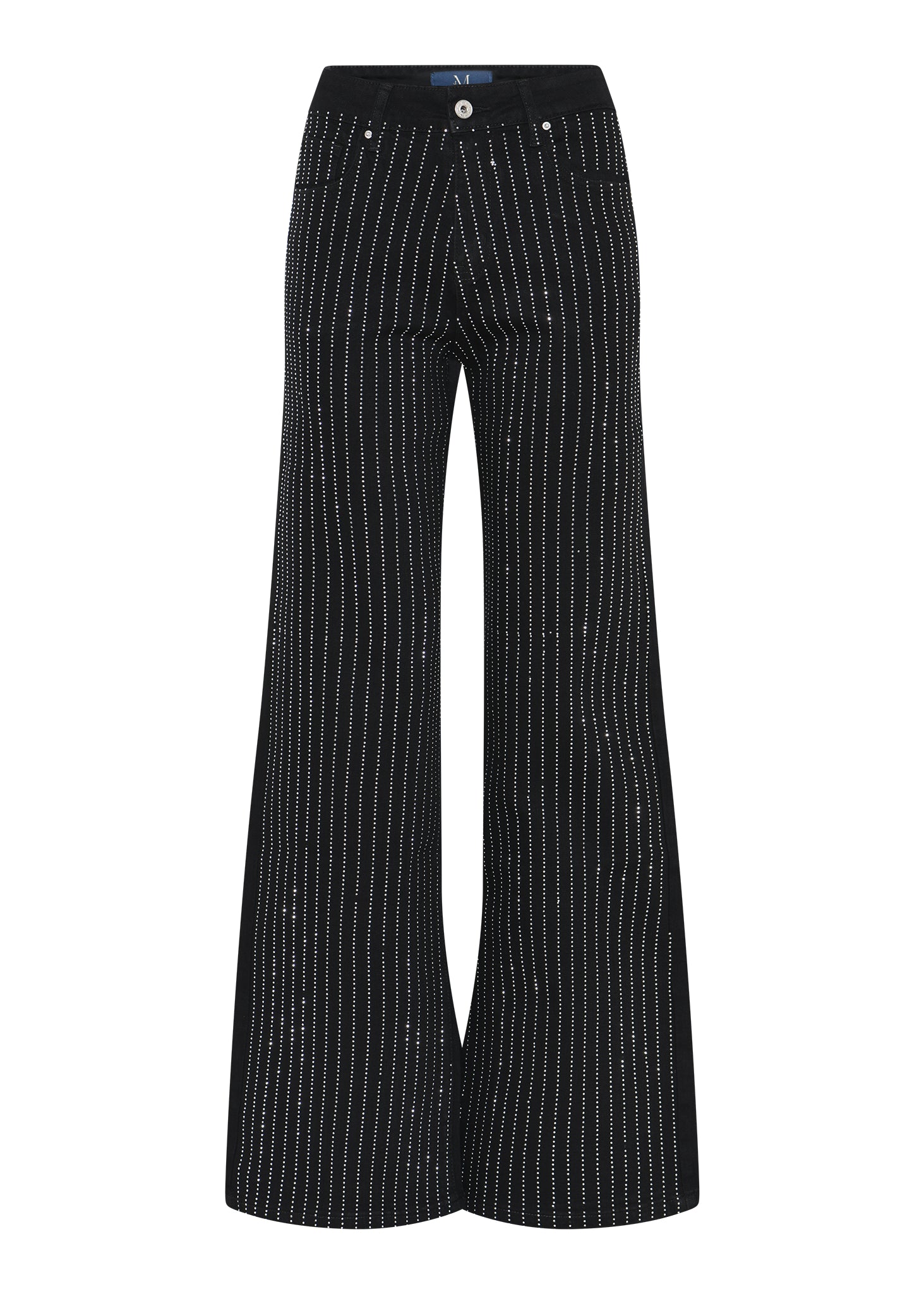 M JEANS SPARKLING FLARE JEANS DENIM/TWILL 80 BLACK