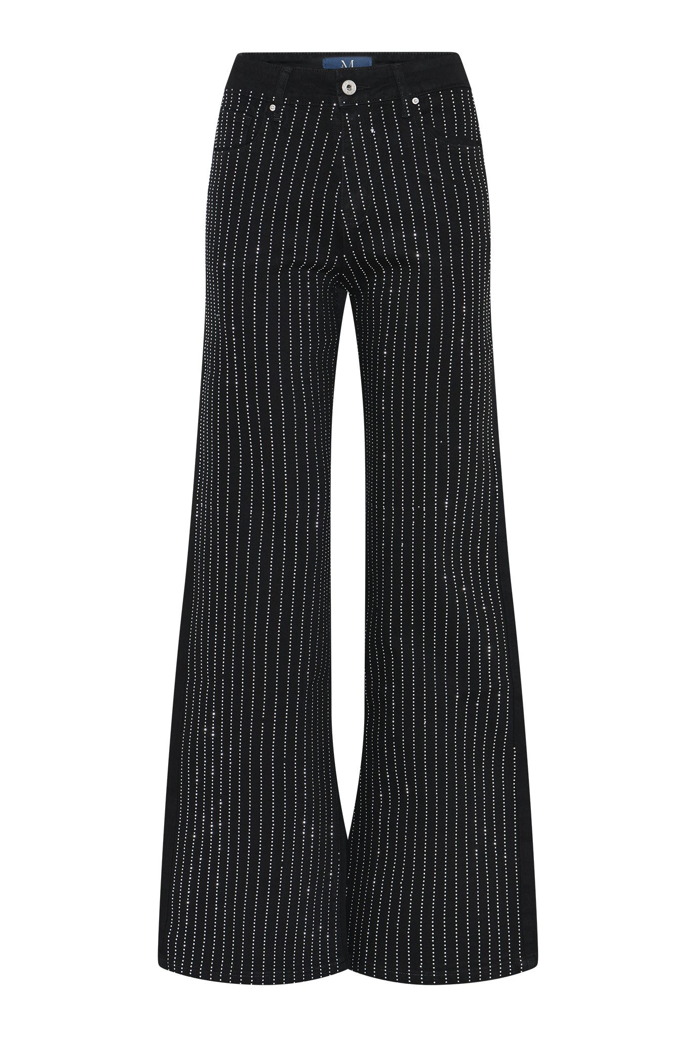 M JEANS SPARKLING FLARE JEANS DENIM/TWILL 80 BLACK