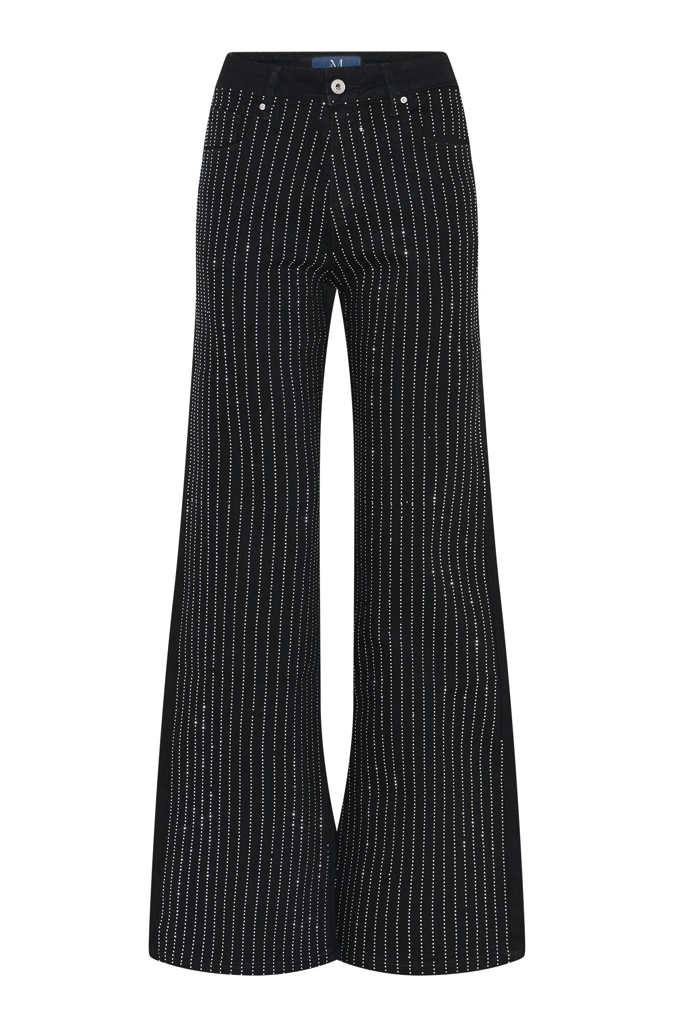 M JEANS SPARKLING FLARE JEANS DENIM/TWILL 80 BLACK