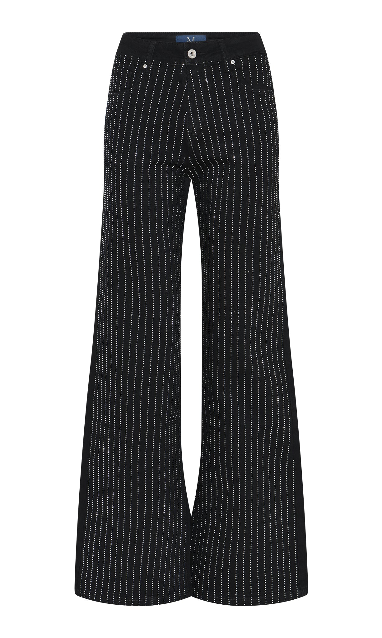 M JEANS SPARKLING FLARE JEANS DENIM/TWILL 80 BLACK
