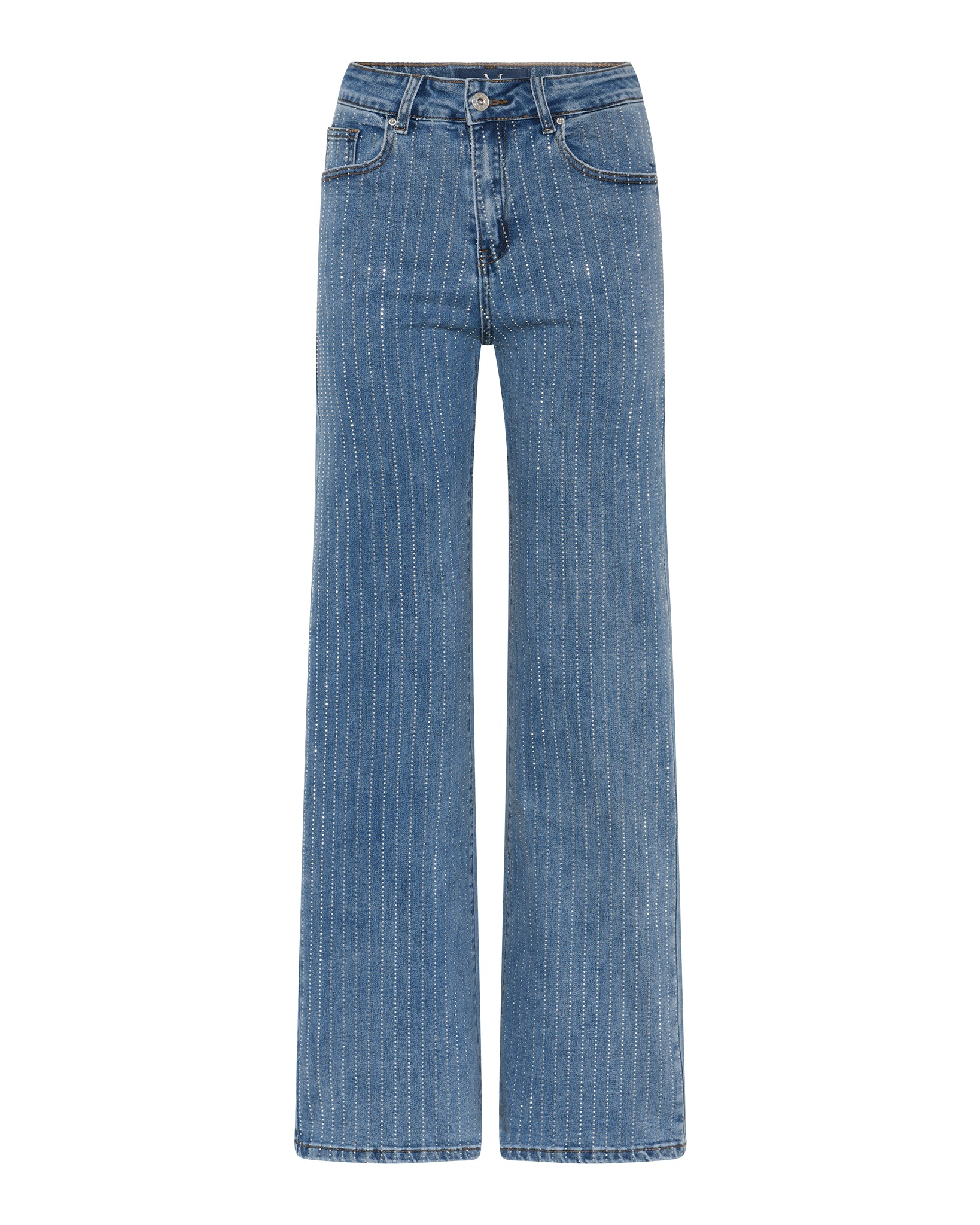 M JEANS SPARKLING FLARE JEANS DENIM/TWILL 939699 CLASSIC BLUE USED