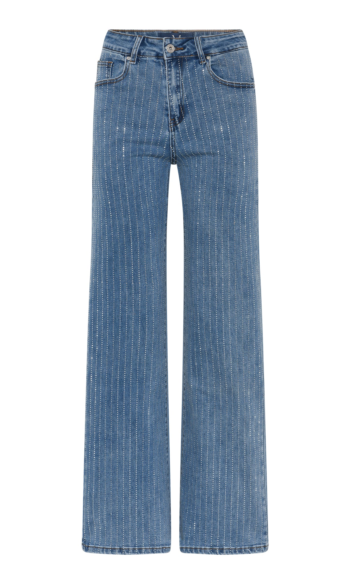 M JEANS SPARKLING FLARE JEANS DENIM/TWILL 939699 CLASSIC BLUE USED