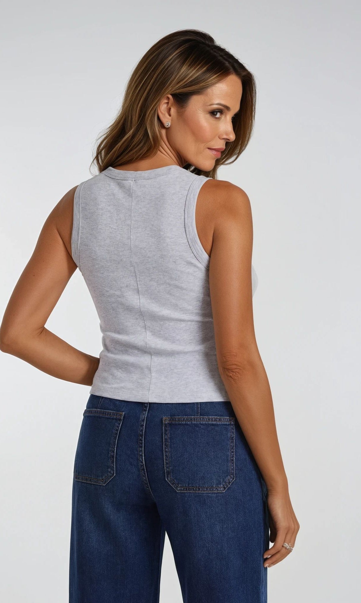 MARC LAUGE Square Pocket Jeans DENIM/TWILL 9696 BLUE DENIM USED