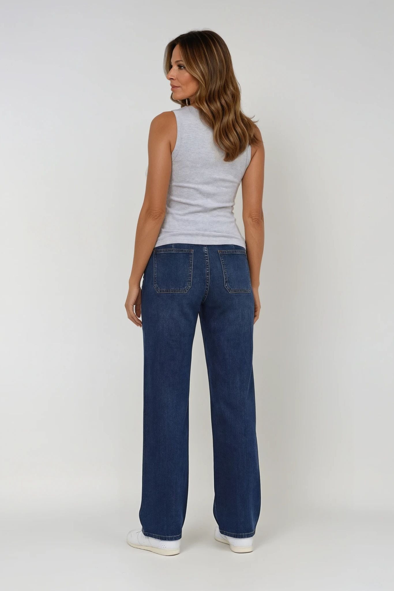 MARC LAUGE Square Pocket Jeans DENIM/TWILL 9696 BLUE DENIM USED