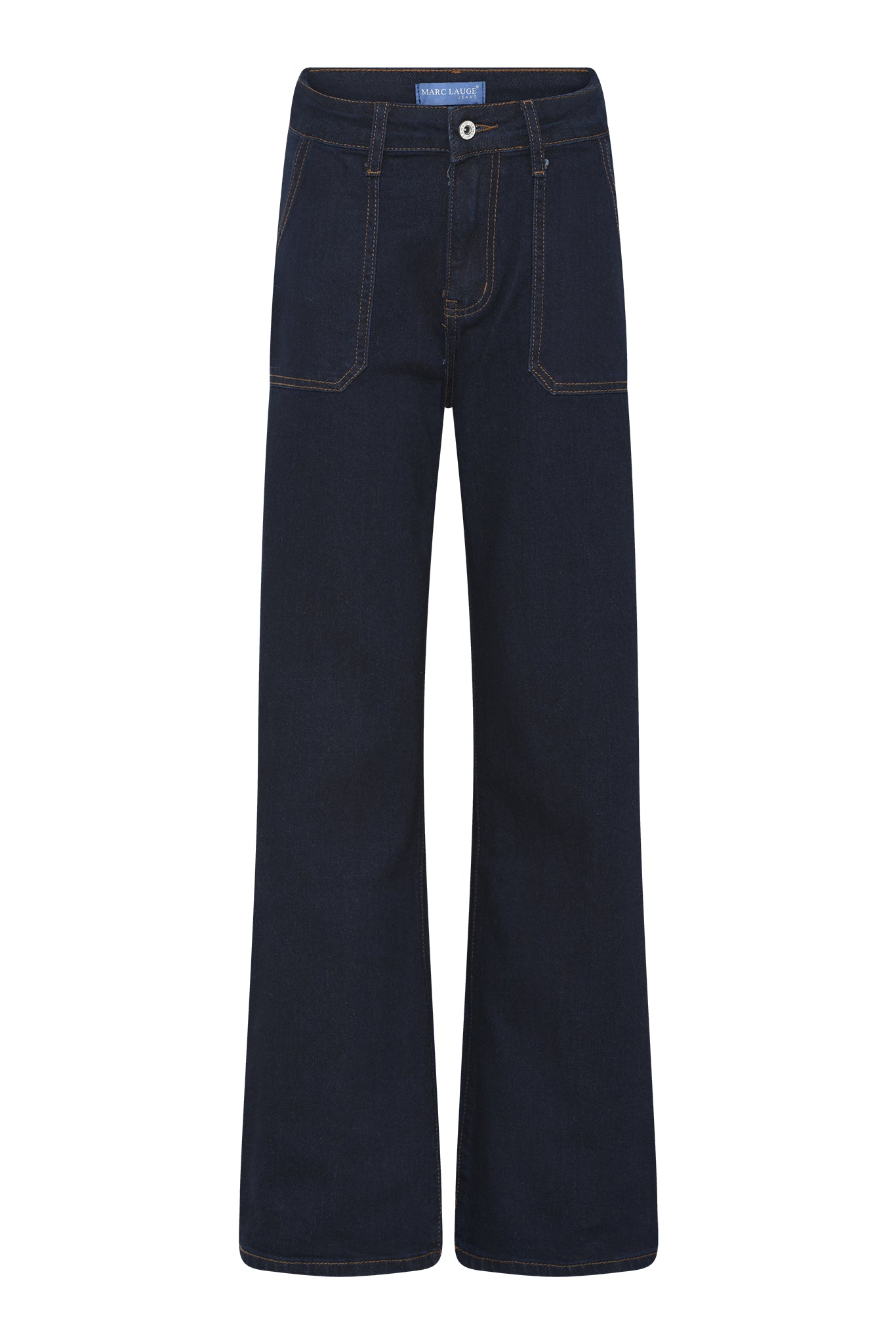 MARC LAUGE Square Pocket Jeans DENIM/TWILL 98 DARK BLUE