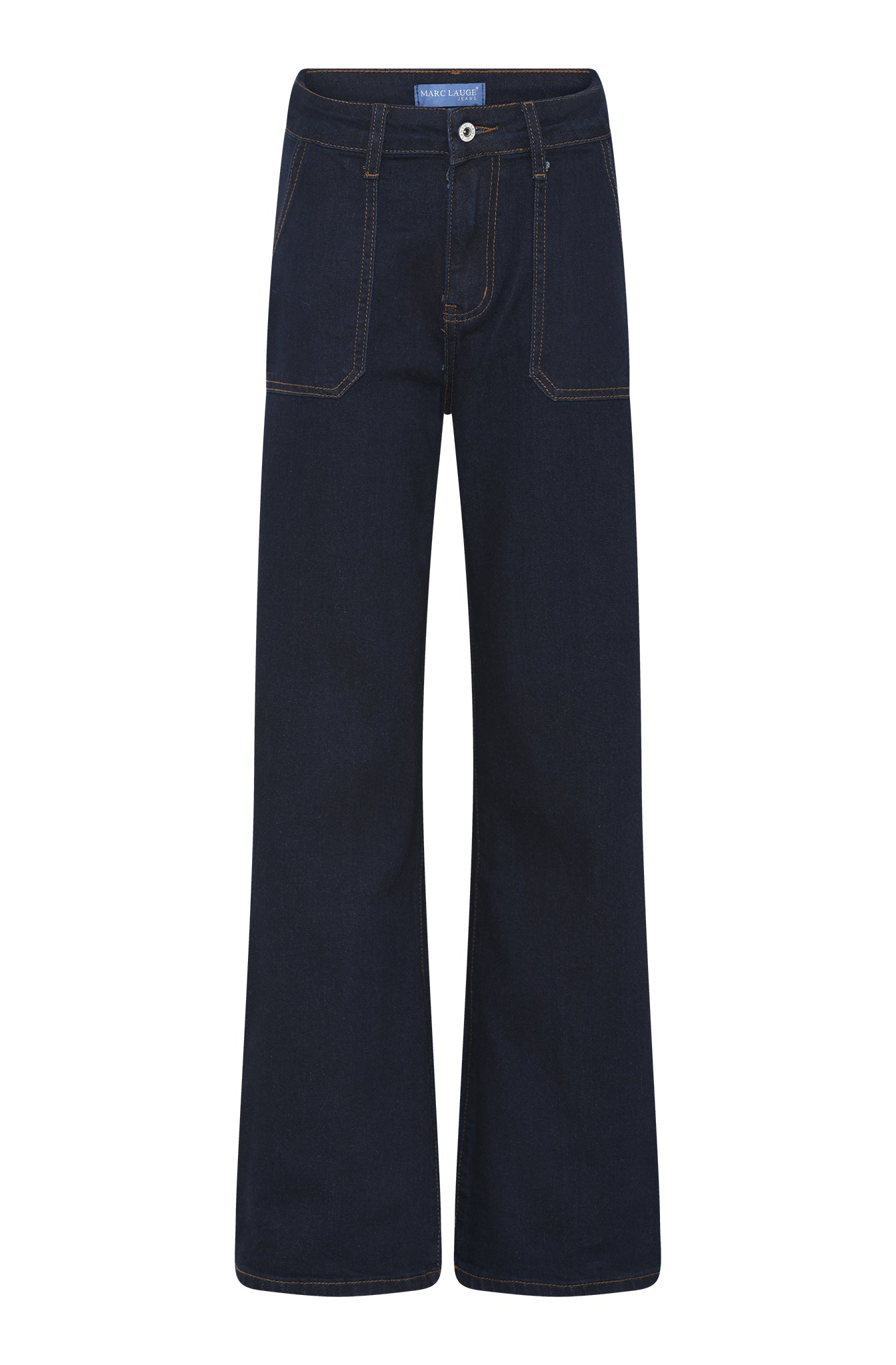 MARC LAUGE Square Pocket Jeans DENIM/TWILL 98 DARK BLUE