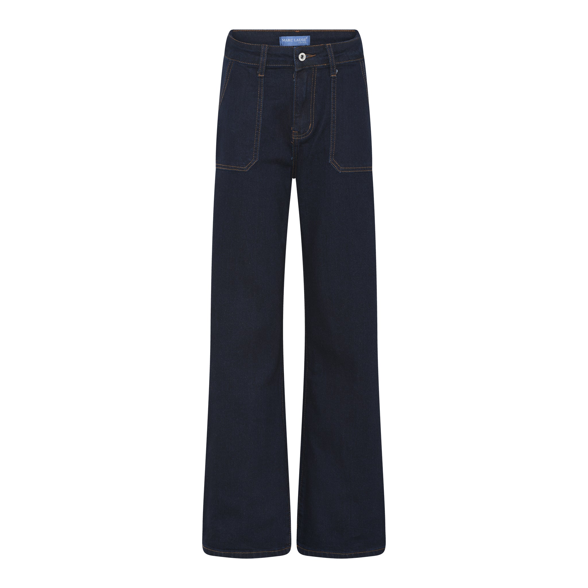 MARC LAUGE Square Pocket Jeans DENIM/TWILL 98 DARK BLUE