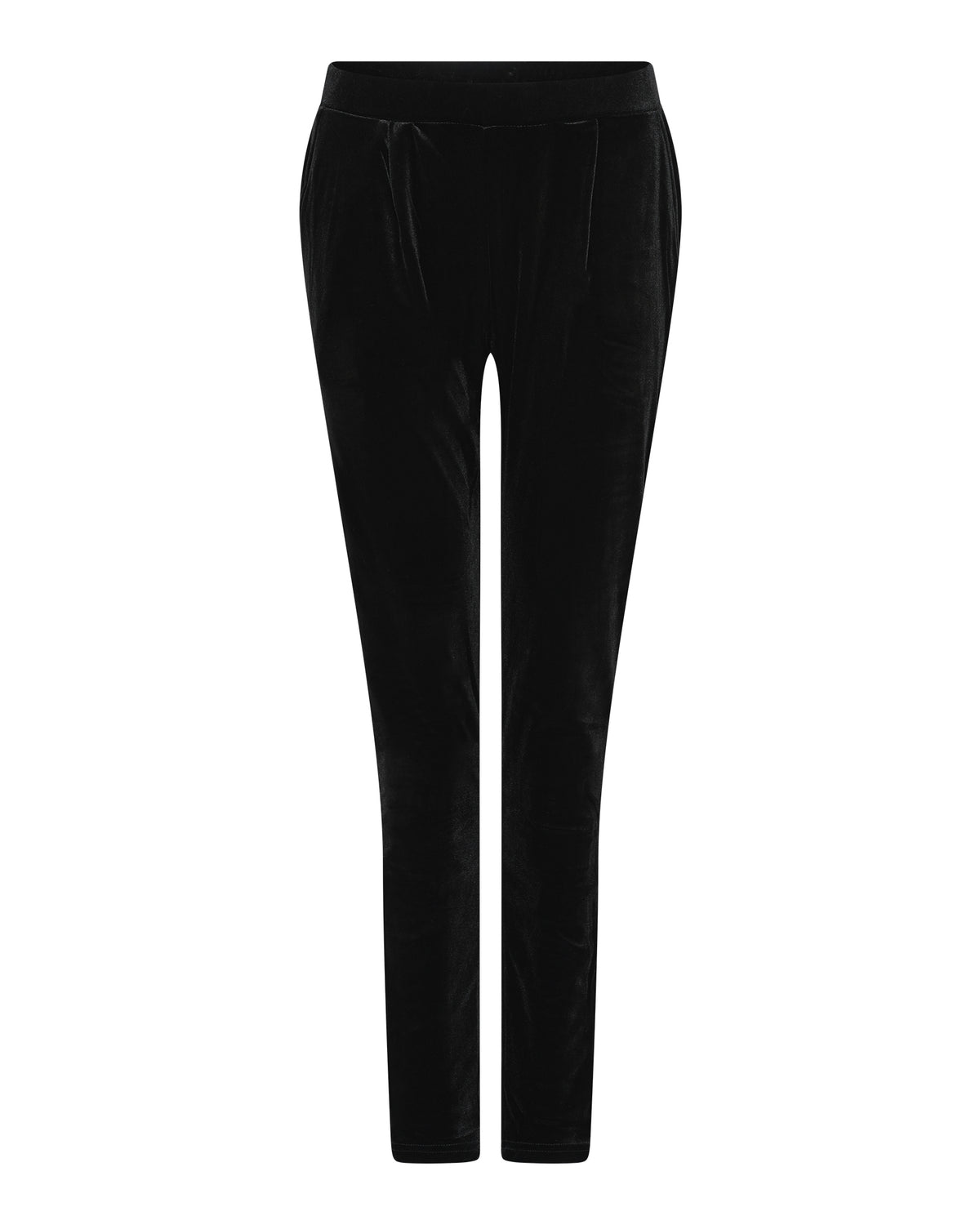 MARC LAUGE STINA VELVET PANT SWEATS/VELOUR 80 BLACK