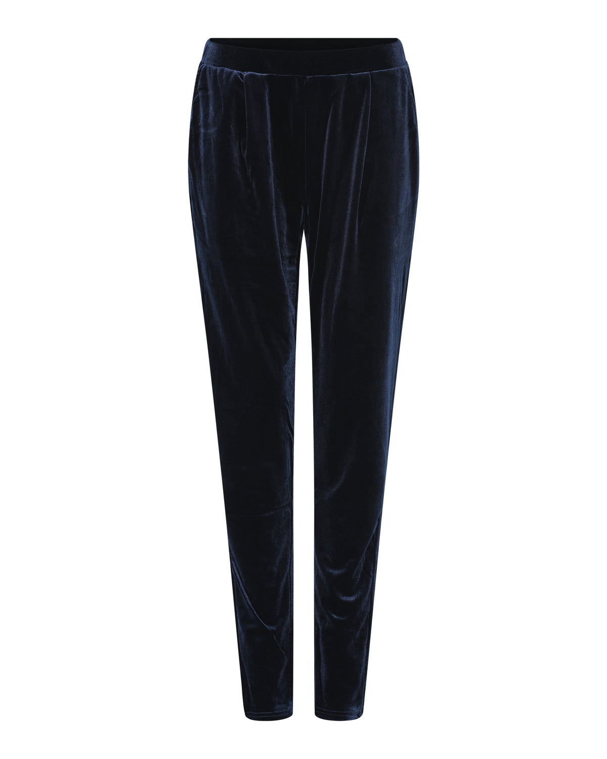 MARC LAUGE STINA VELVET PANT SWEATS/VELOUR 98 DARK BLUE