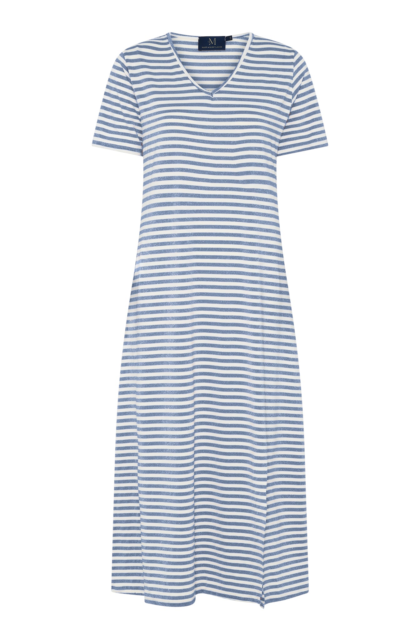 M JEANS STRIPE LUREX DRESS DRESS/JUMPSUIT 108 JEANS BLUE