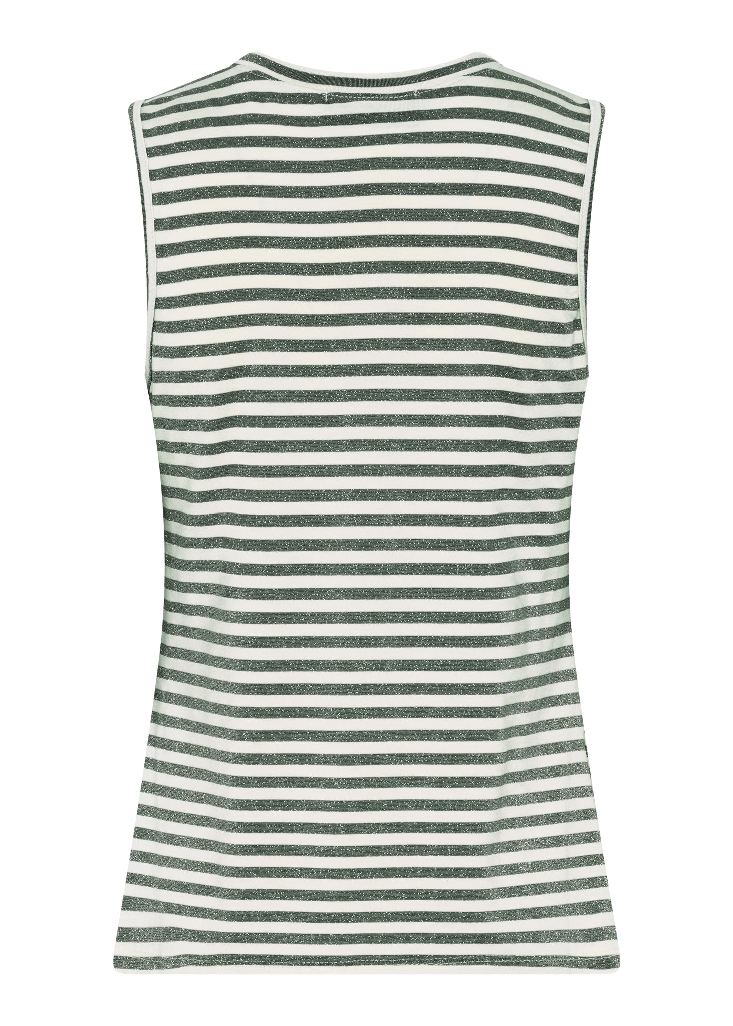 M JEANS STRIPE LUREX V-TOP TOP/T-SHIRT 645 SALVIE