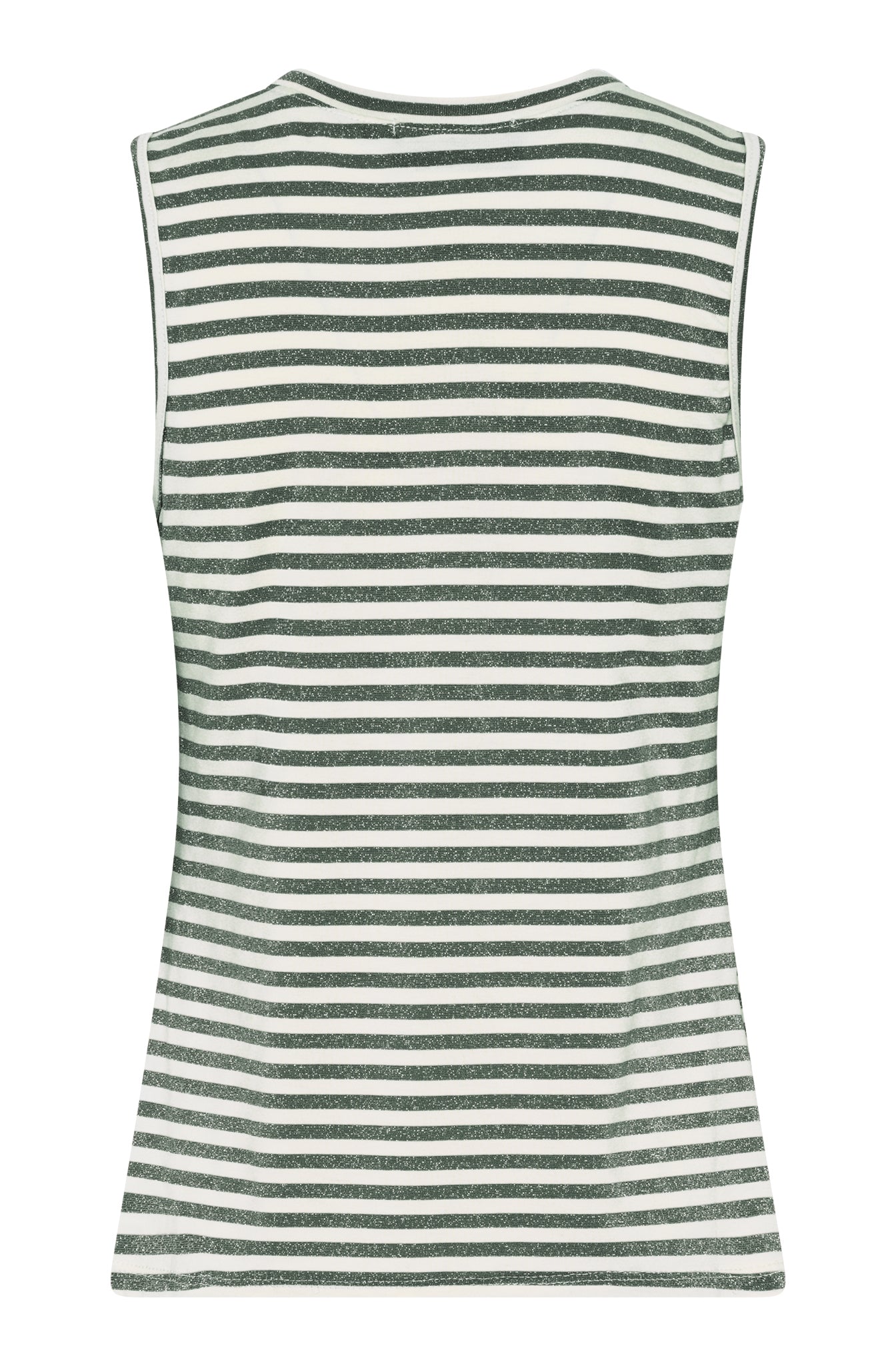 M JEANS STRIPE LUREX V-TOP TOP/T-SHIRT 645 SALVIE
