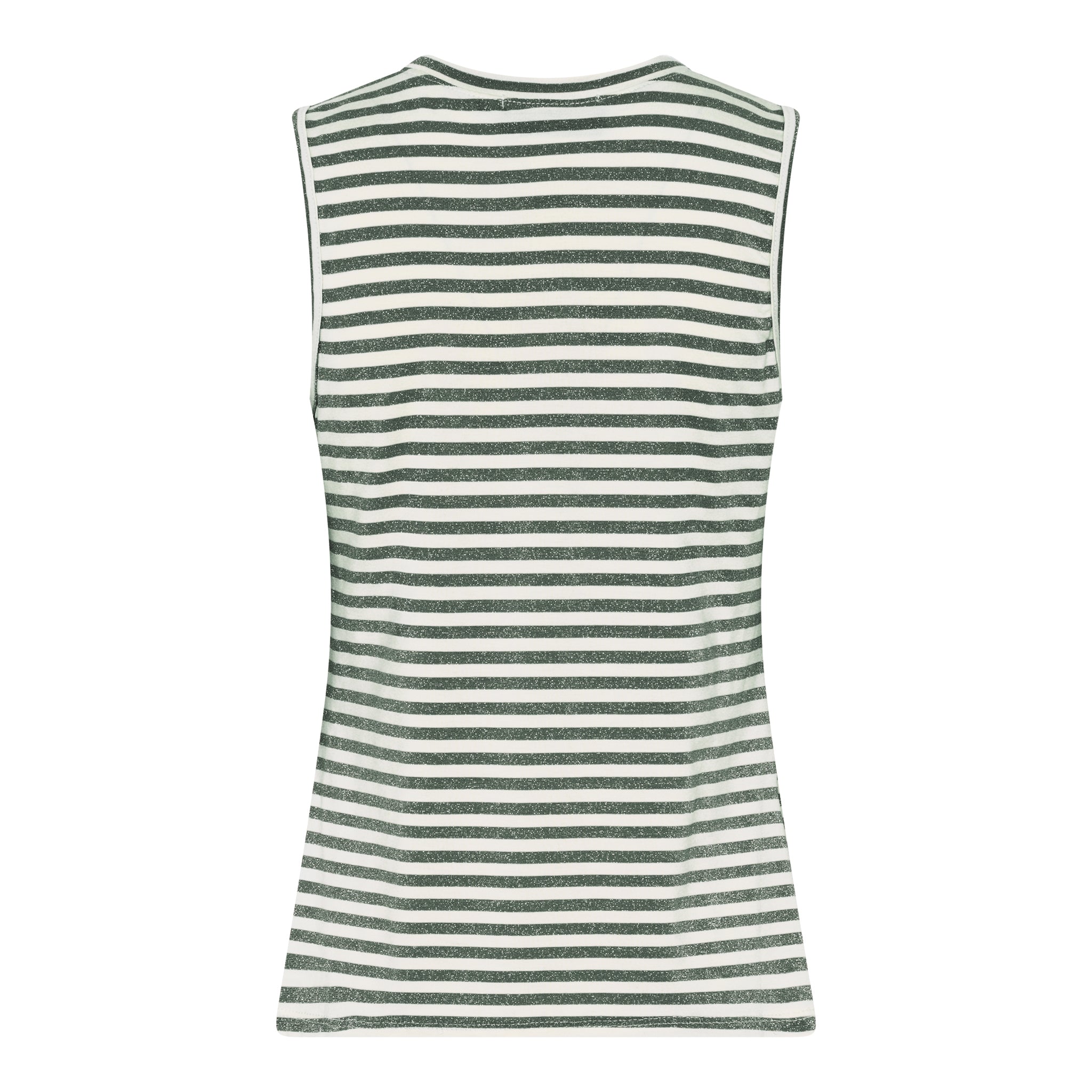 M JEANS STRIPE LUREX V-TOP TOP/T-SHIRT 645 SALVIE