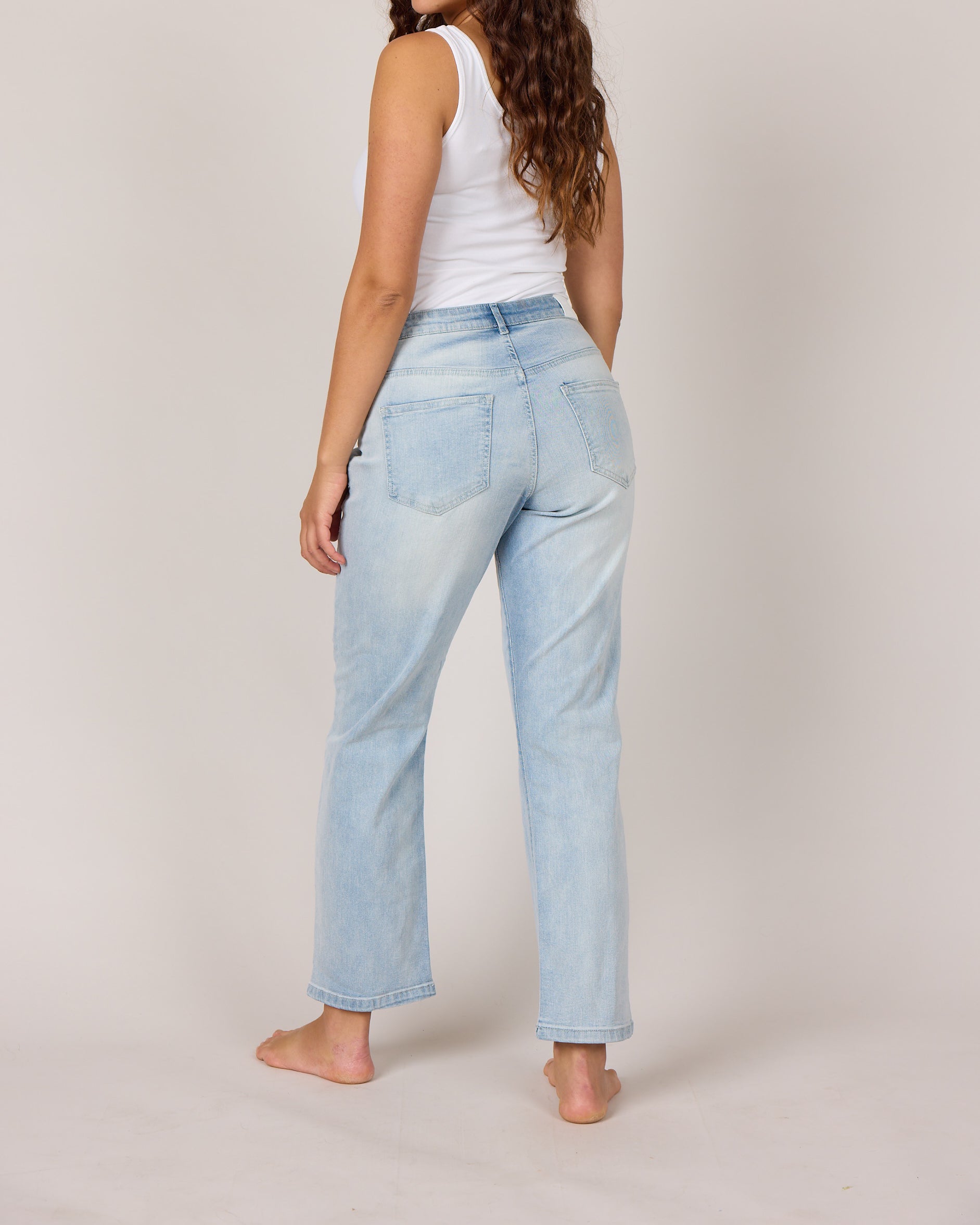 DNYcph Plus Size Superfit Denim Jeans DENIM/TWILL 9196 LIGHT BLUE USED