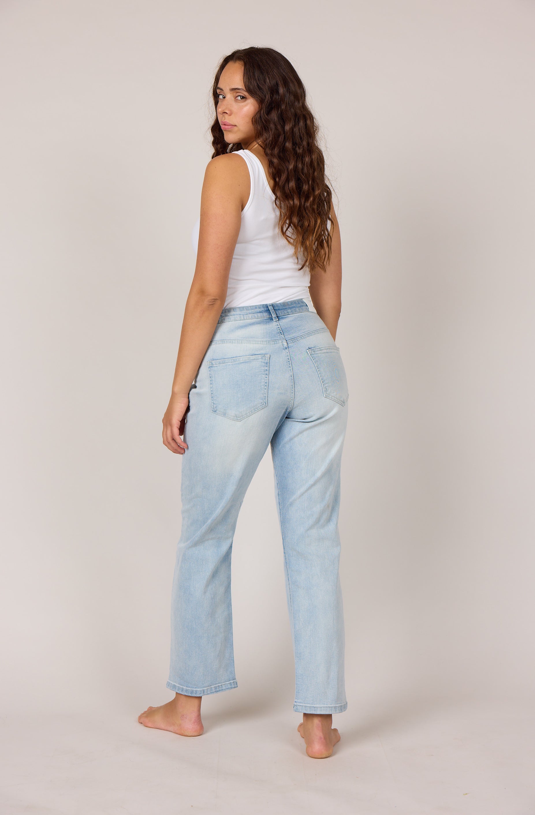 DNYcph Plus Size Superfit Denim Jeans DENIM/TWILL 9196 LIGHT BLUE USED