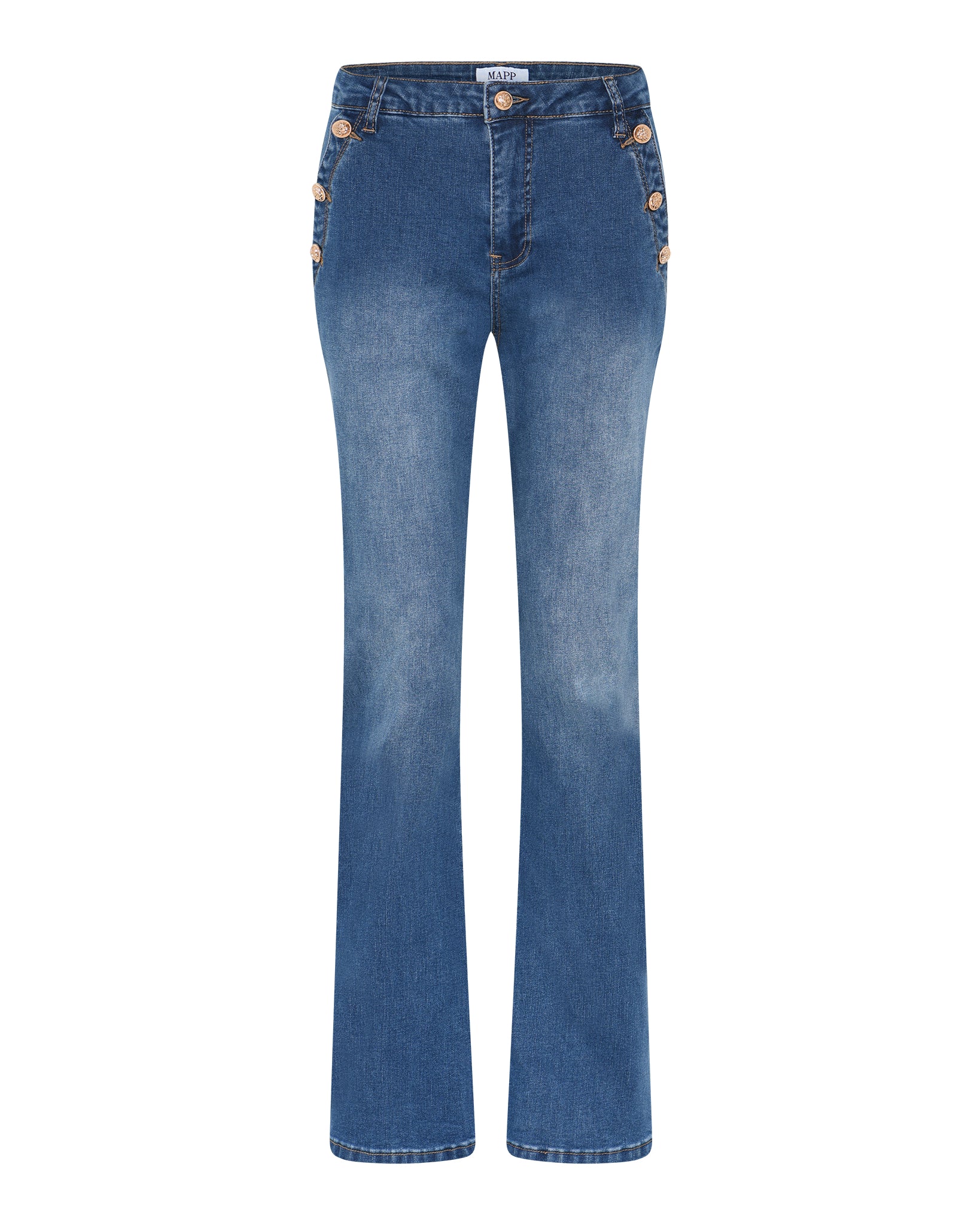 MAPP Sailor Flare Bootcut Denim Jea DENIM/TWILL 9396 DENIM USED