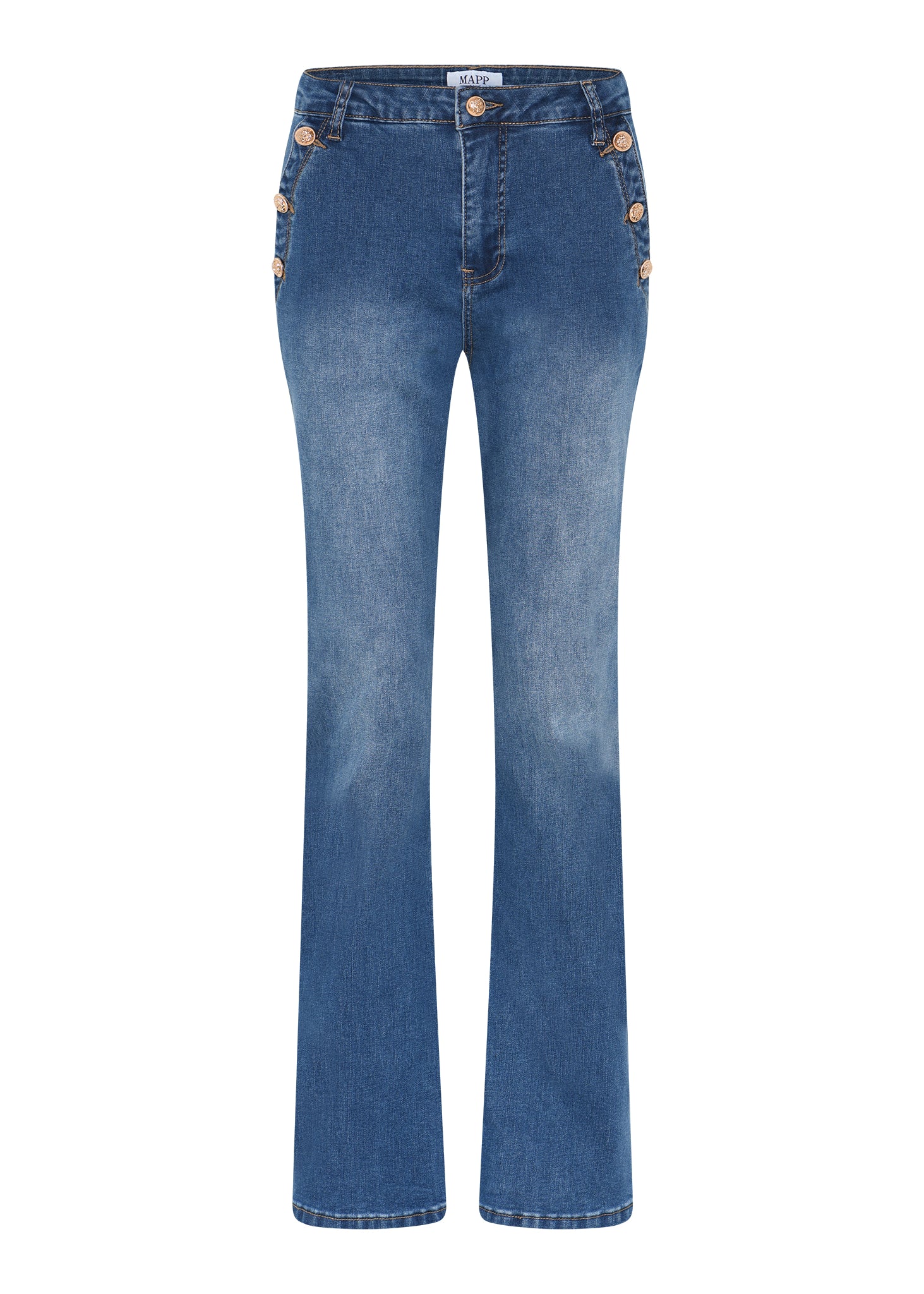 MAPP Sailor Flare Bootcut Denim Jea DENIM/TWILL 9396 DENIM USED