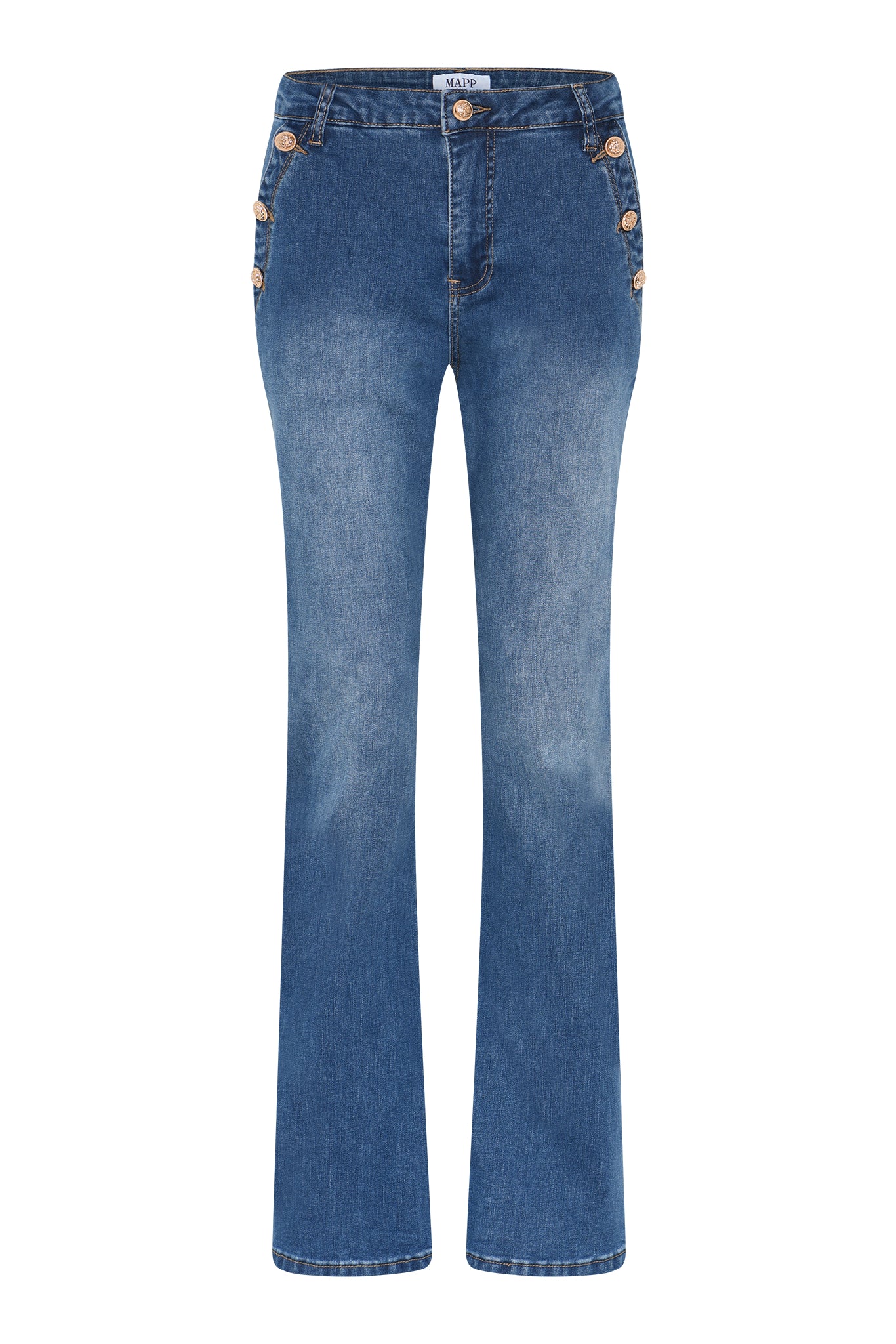 MAPP Sailor Flare Bootcut Denim Jea DENIM/TWILL 9396 DENIM USED