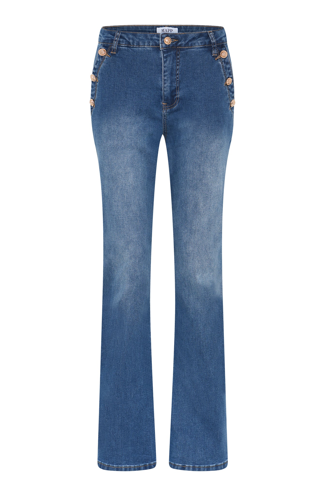 MAPP Sailor Flare Bootcut Denim Jea DENIM/TWILL 9396 DENIM USED