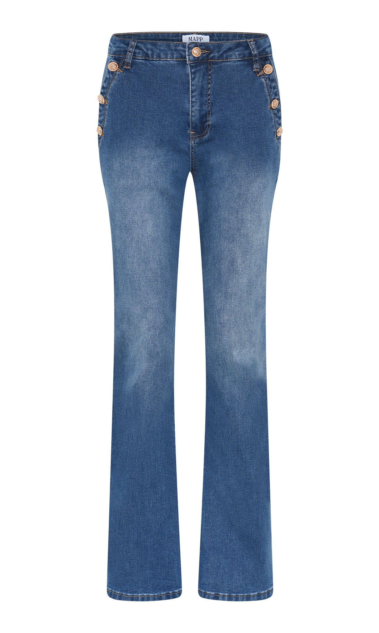 MAPP Sailor Flare Bootcut Denim Jea DENIM/TWILL 9396 DENIM USED