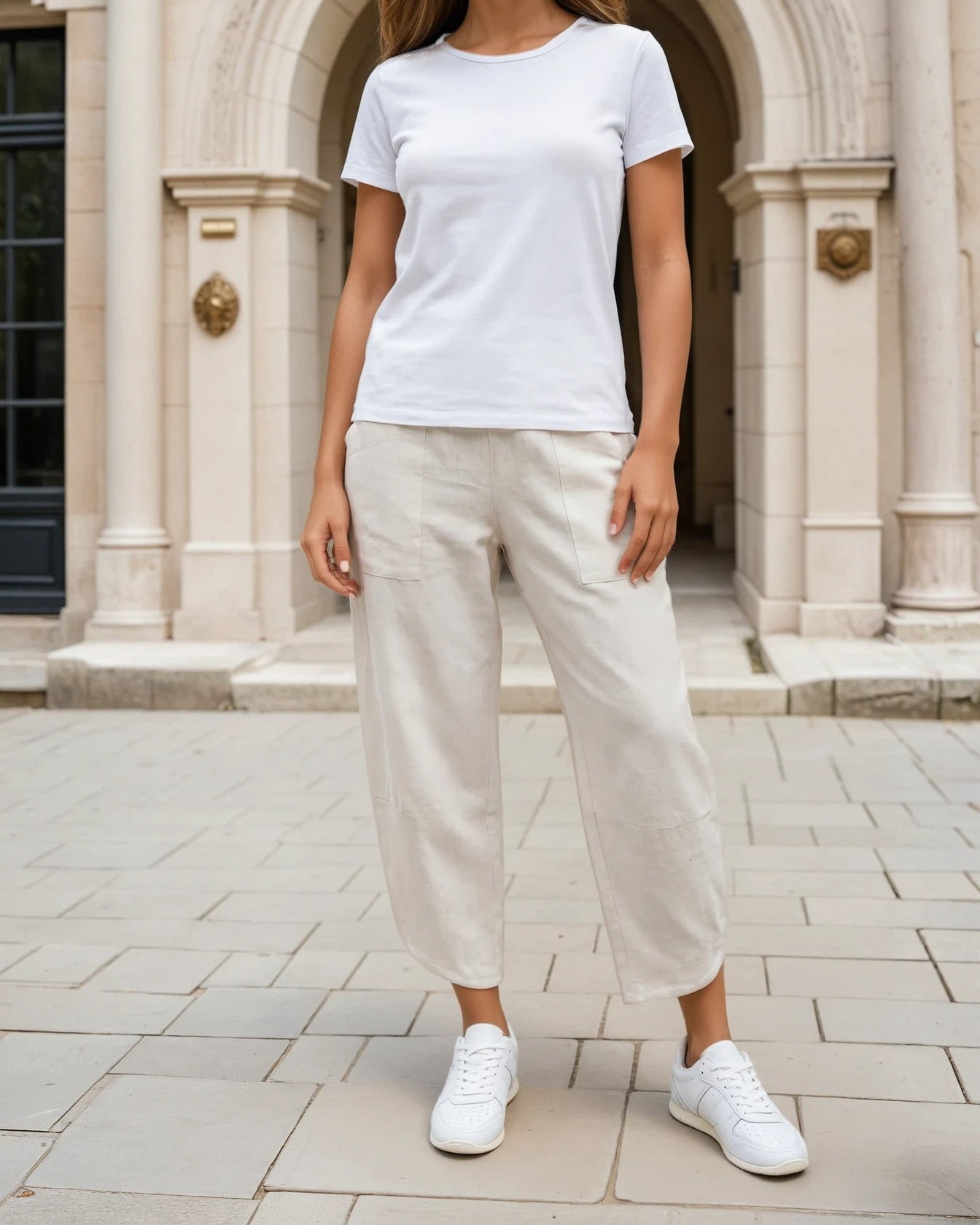 MOONDUST Selma Pant PANTS 27 SAND