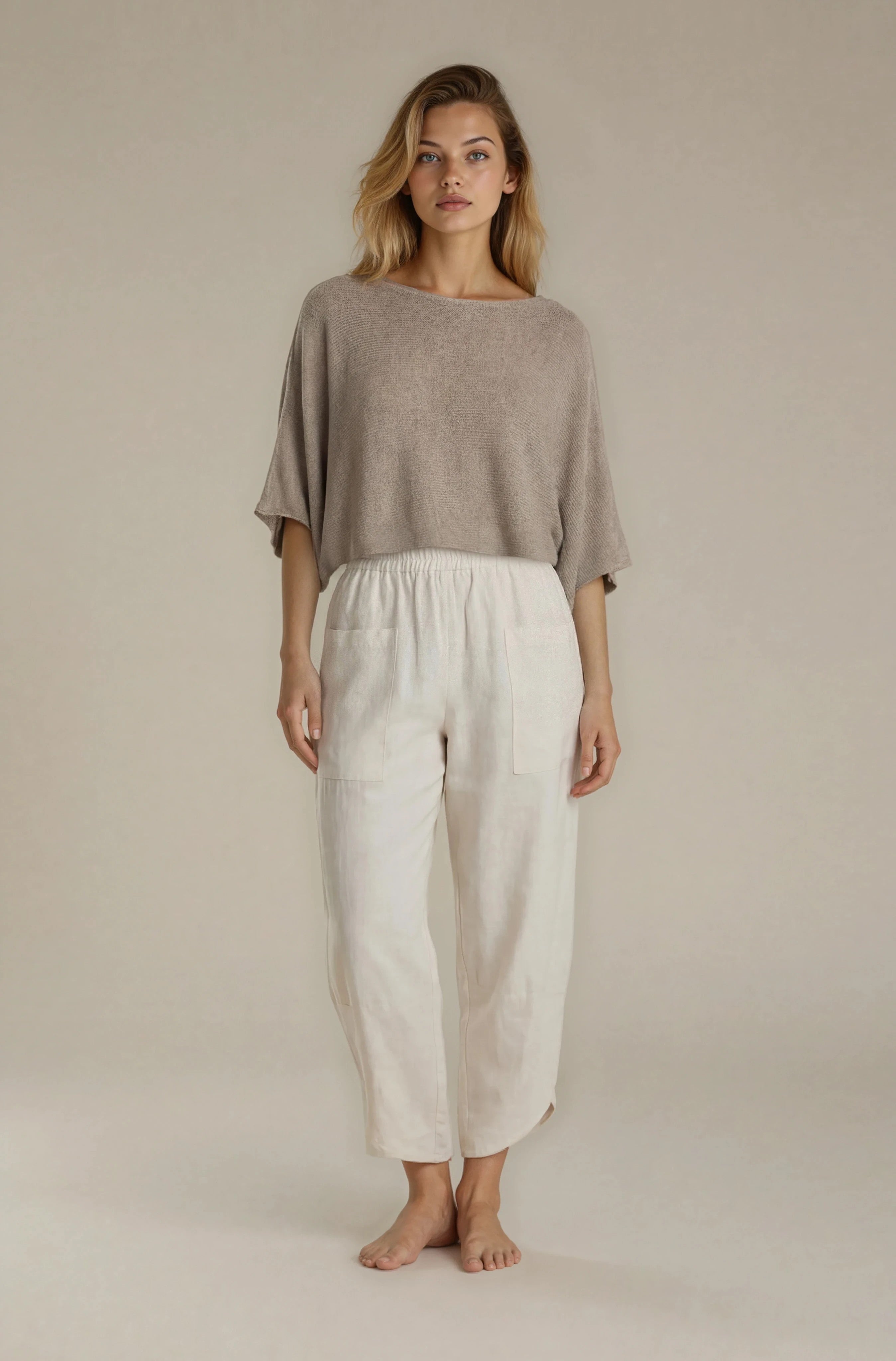 MOONDUST Selma Pant PANTS 27 SAND