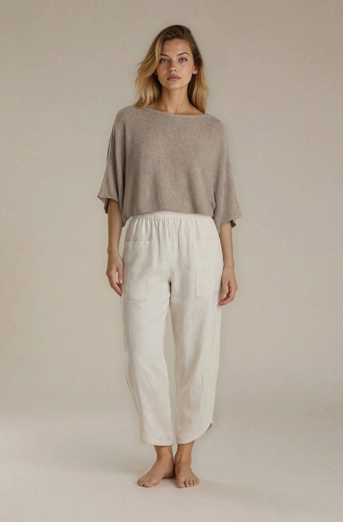 MOONDUST Selma Pant PANTS 27 SAND