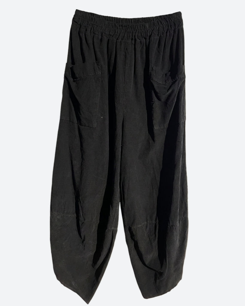 M JEANS Selma Pant Corduroy PANTS 80 BLACK