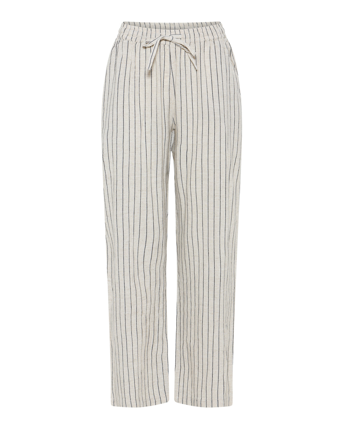 MAPP Sindy Pin Stripe Pant LINEN 27 SAND