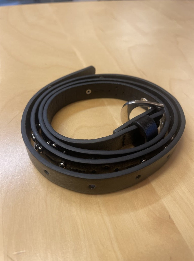 M JEANS Slim Belt ACCESSORIES 80 BLACK