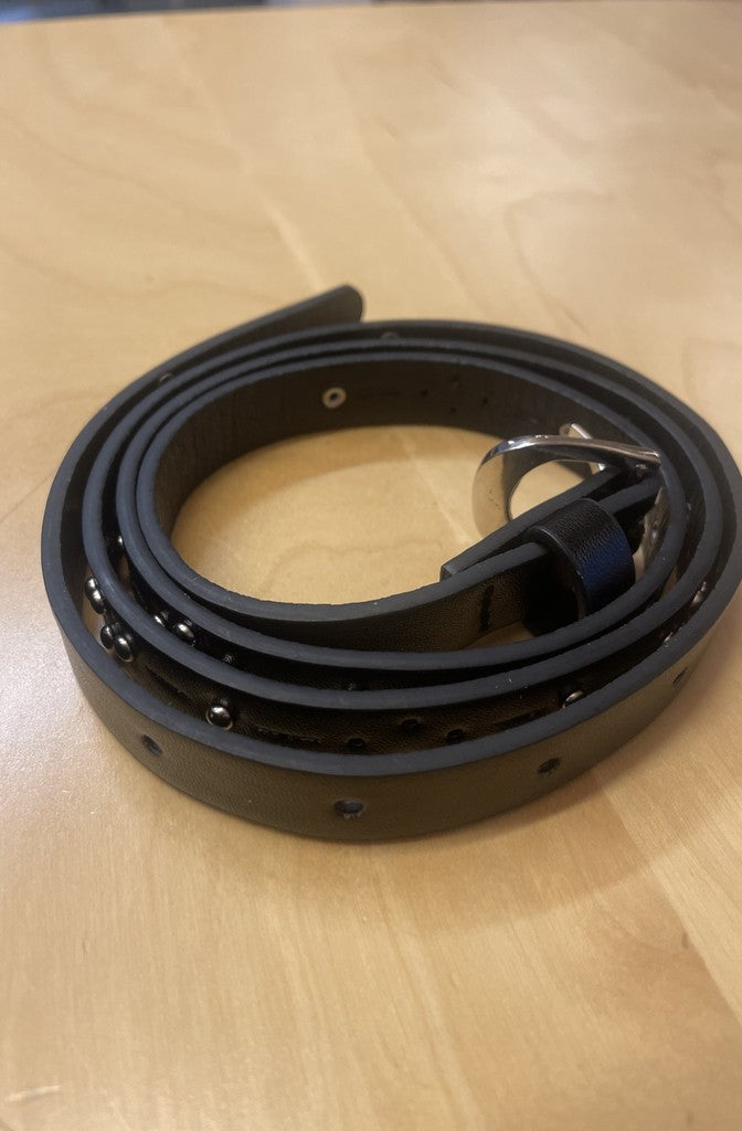 M JEANS Slim Belt ACCESSORIES 80 BLACK