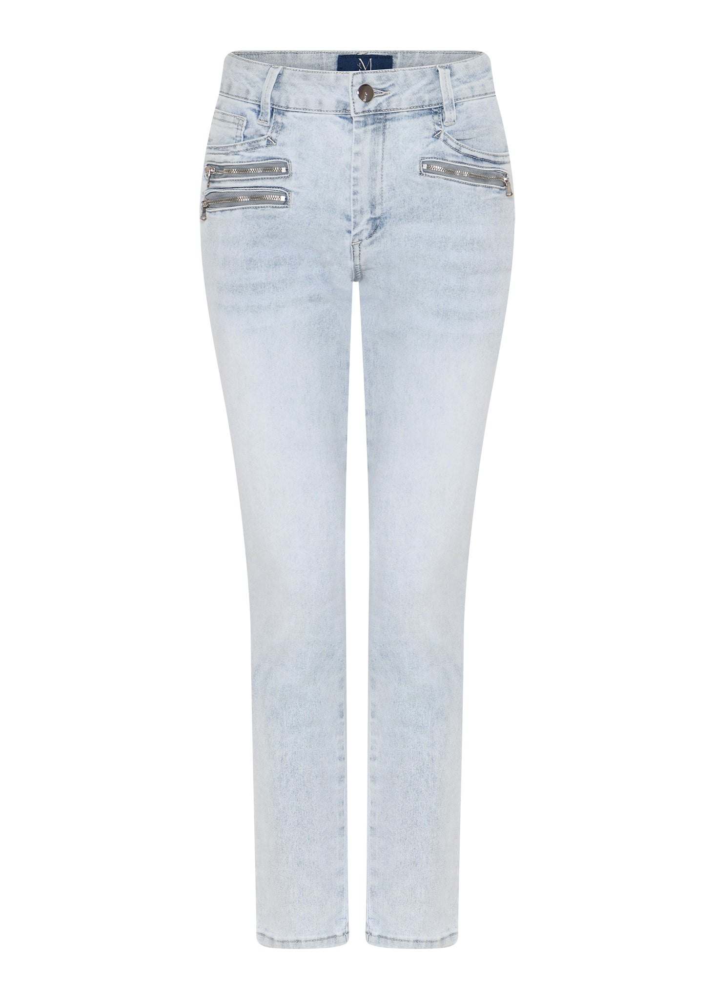 MARC LAUGE Staycy 7/8 Denim Jeans DENIM/TWILL 8996 LIGHT BLUE USED
