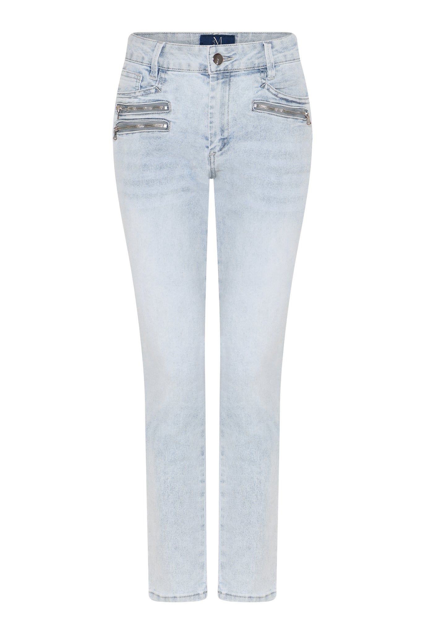 MARC LAUGE Staycy 7/8 Denim Jeans DENIM/TWILL 8996 LIGHT BLUE USED
