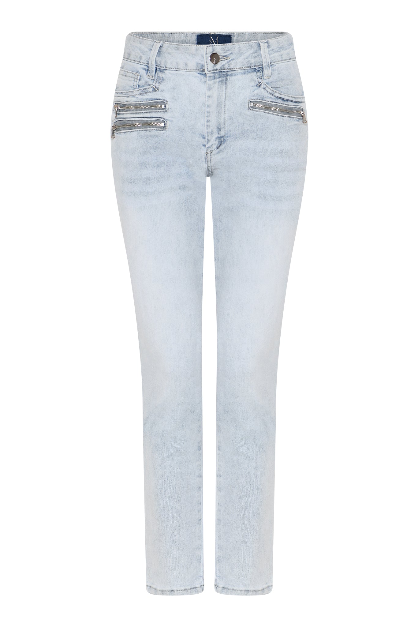 MARC LAUGE Staycy 7/8 Denim Jeans DENIM/TWILL 8996 LIGHT BLUE USED