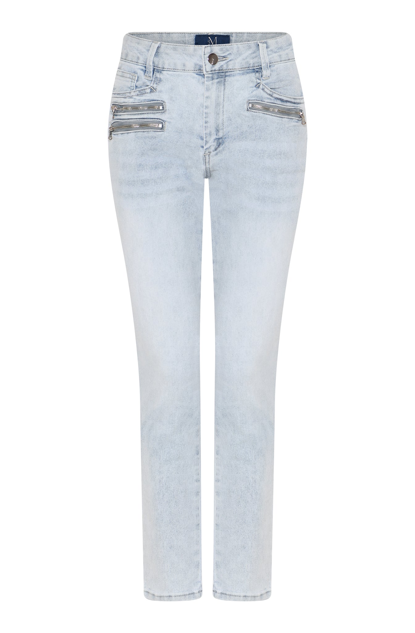 MARC LAUGE Staycy 7/8 Denim Jeans DENIM/TWILL 8996 LIGHT BLUE USED