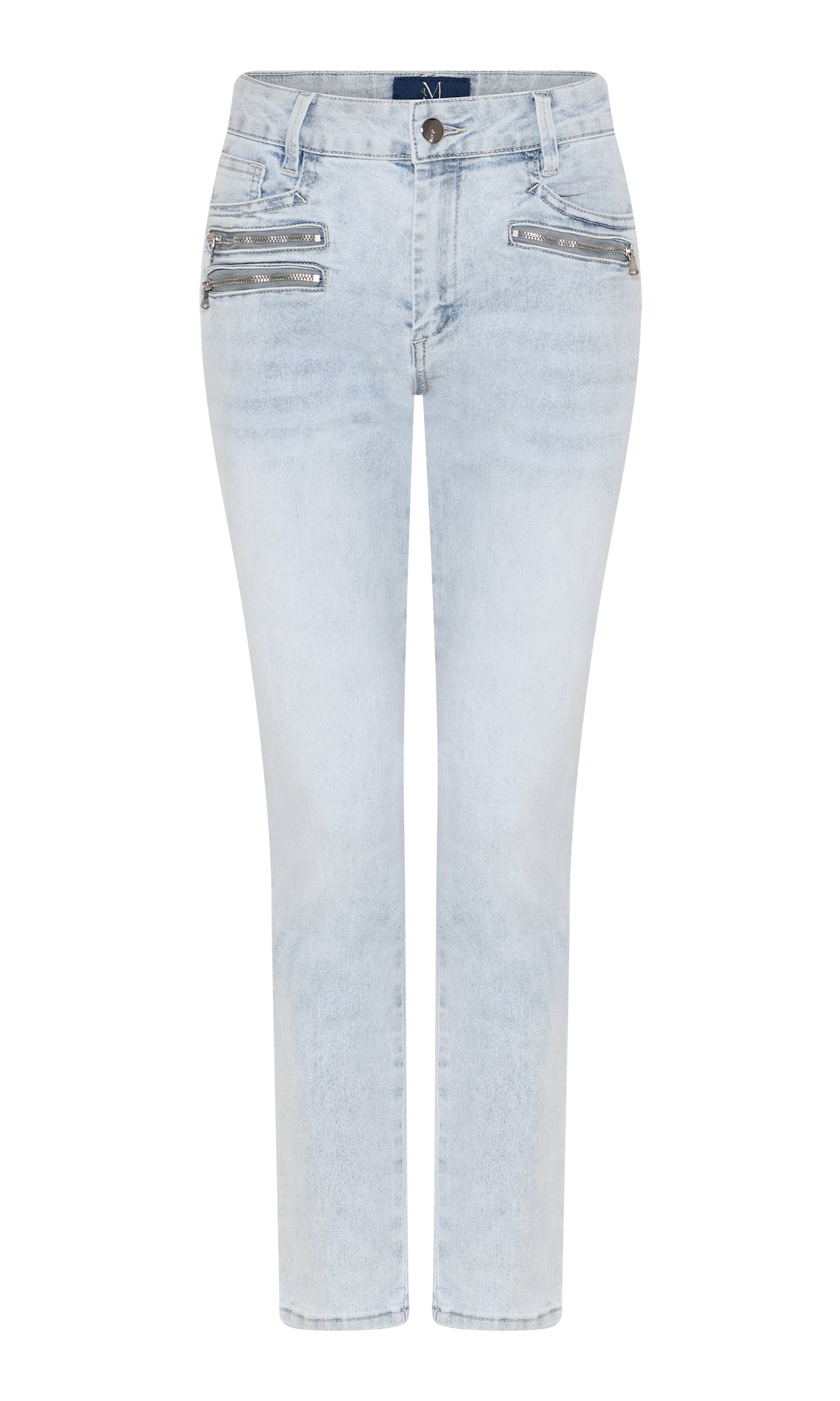 MARC LAUGE Staycy 7/8 Denim Jeans DENIM/TWILL 8996 LIGHT BLUE USED