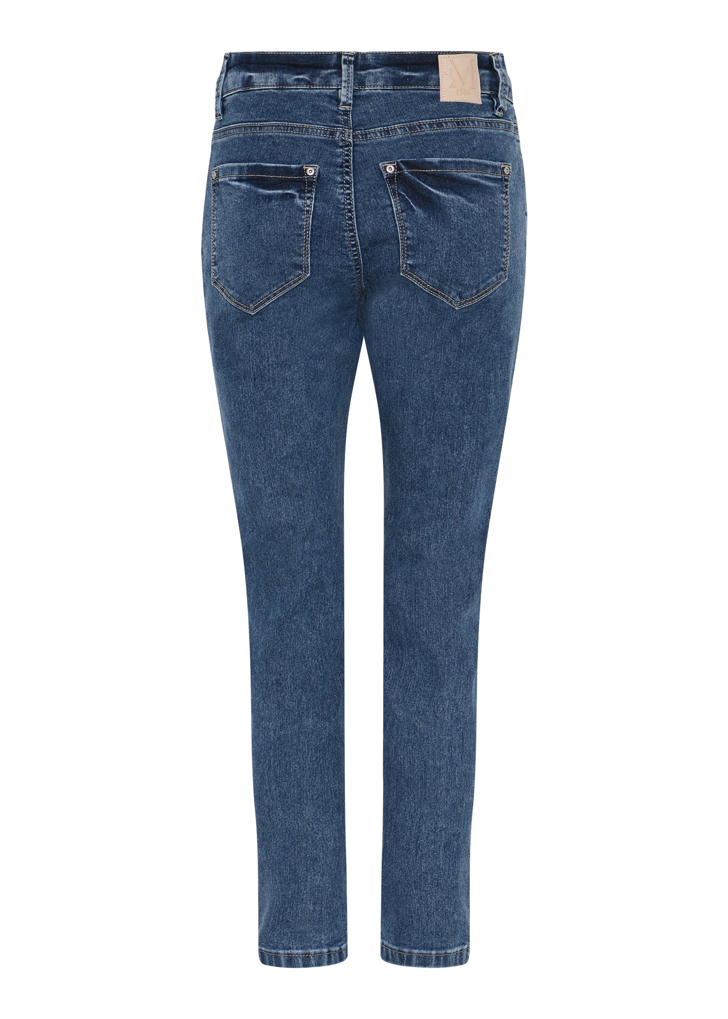 MARC LAUGE Staycy 7/8 Denim Jeans DENIM/TWILL 9696 BLUE DENIM USED