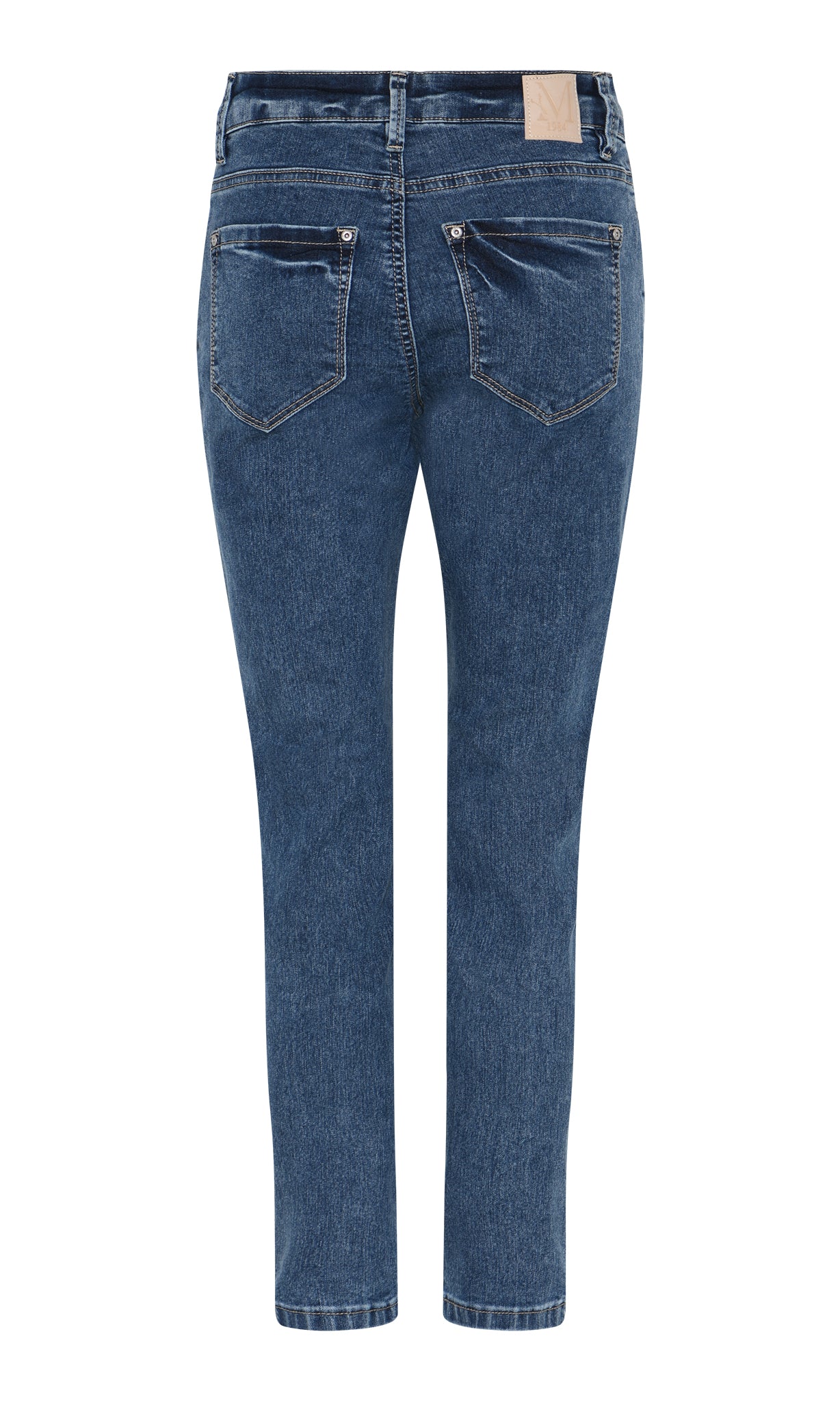 MARC LAUGE Staycy 7/8 Denim Jeans DENIM/TWILL 9696 BLUE DENIM USED