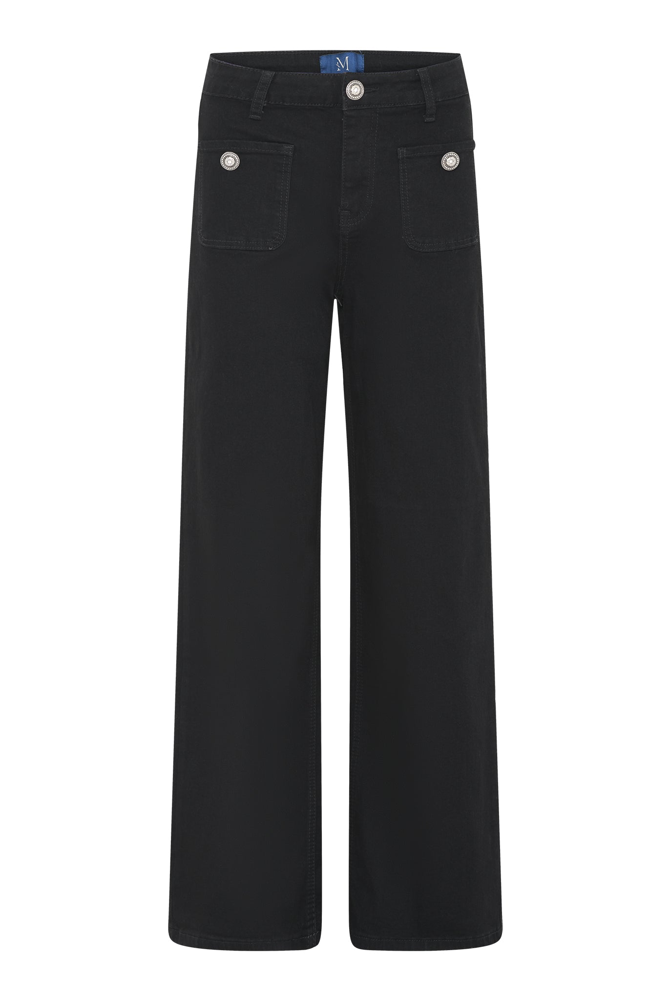 M JEANS THEA WIDE JEANS DENIM/TWILL 81 BLACK DENIM