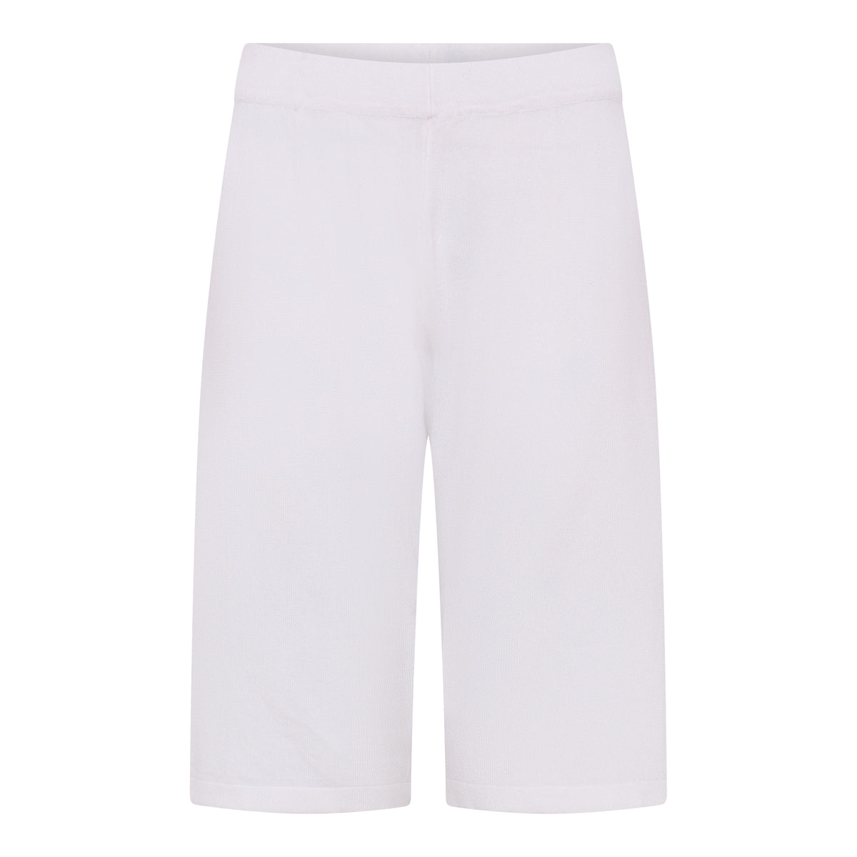 MARC LAUGE THERESA KNITTED SHORTS SHORTS/SKIRT 10 WHITE