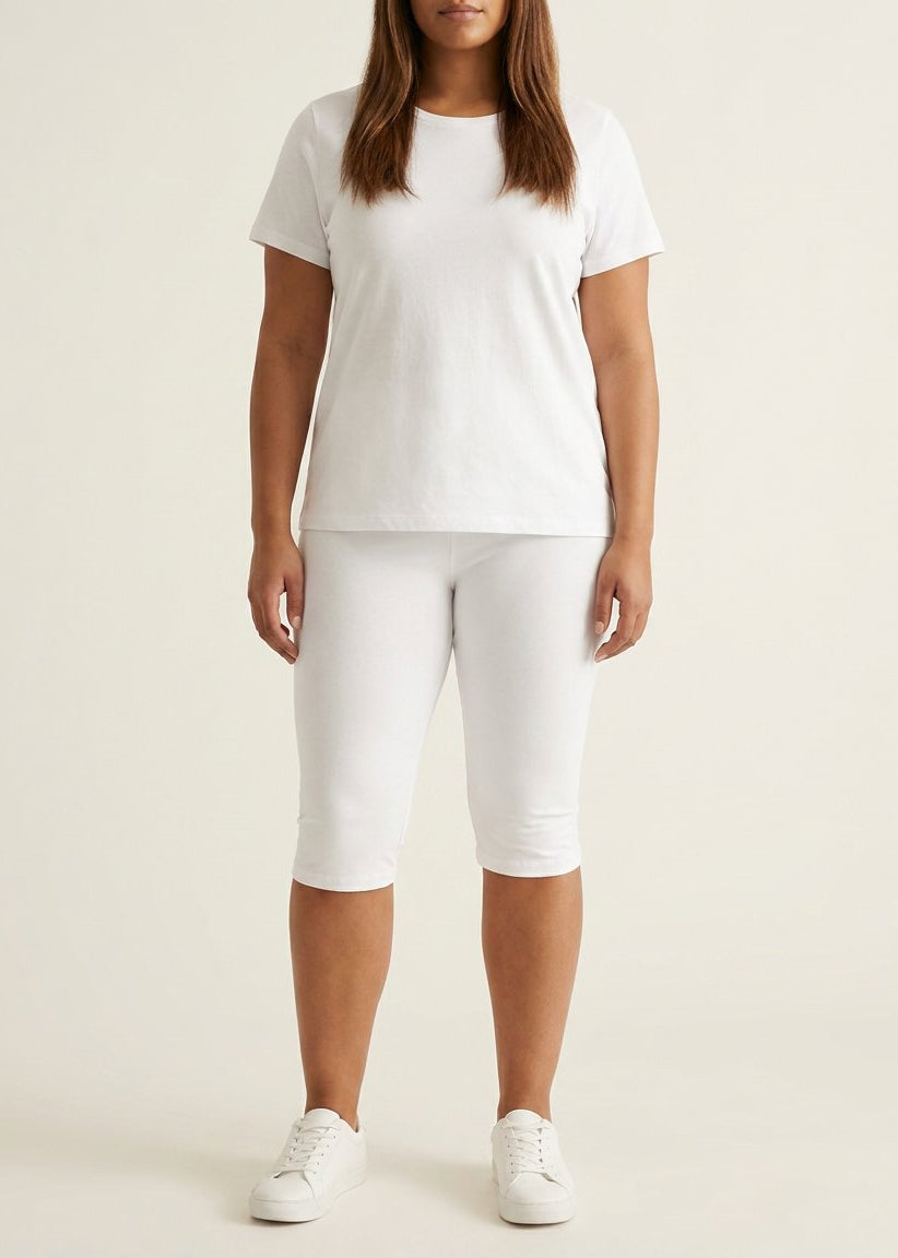 DNYcph THERESA SHORTS LEGGINGS SHORTS/SKIRT 10 WHITE