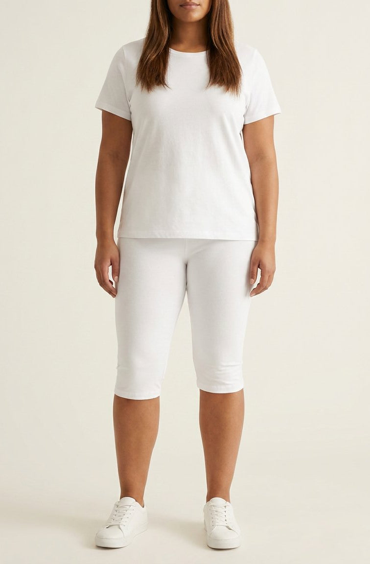 DNYcph THERESA SHORTS LEGGINGS SHORTS/SKIRT 10 WHITE