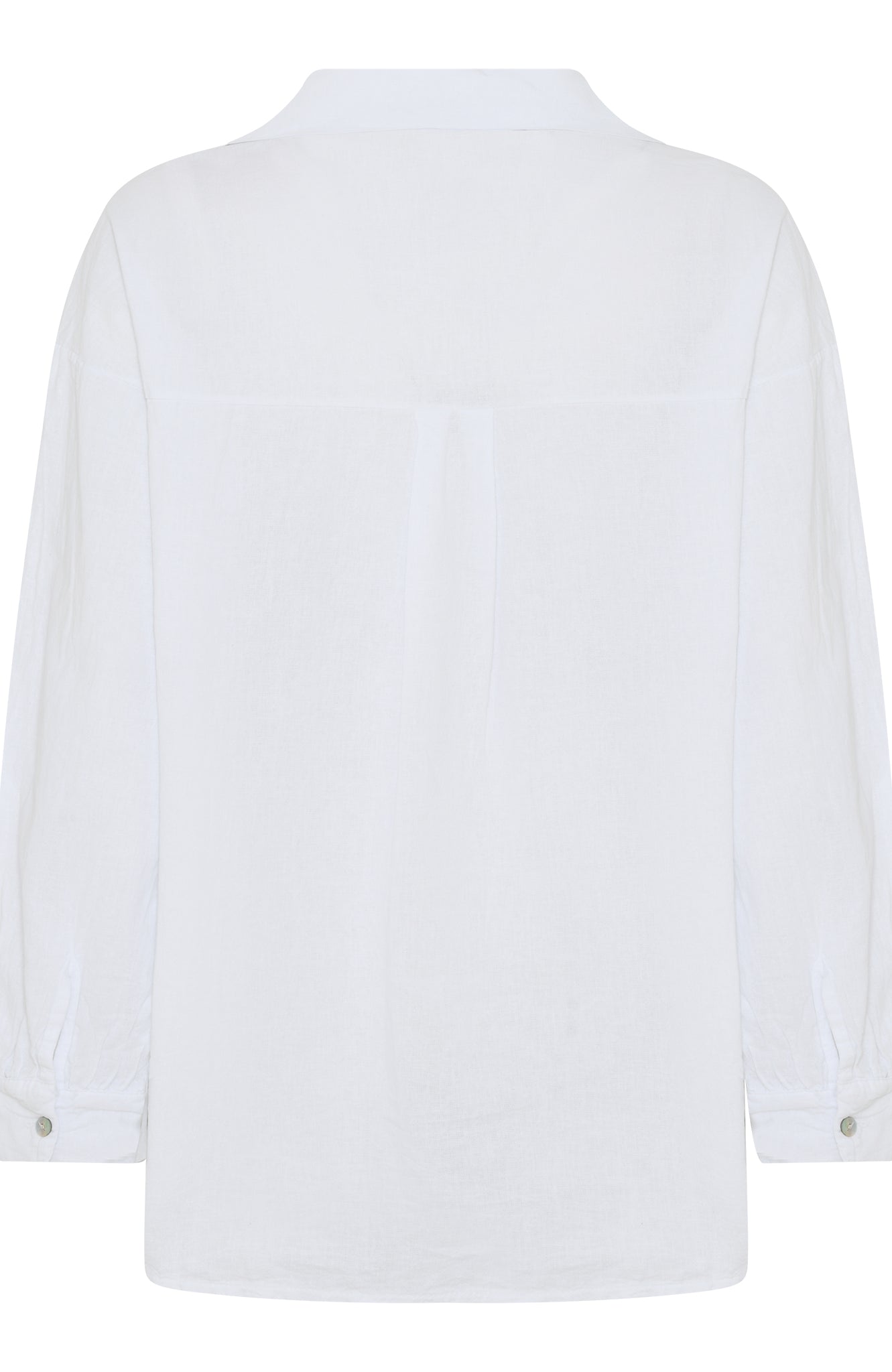 MAPP TIE LIN SHIRT LINEN 10 WHITE